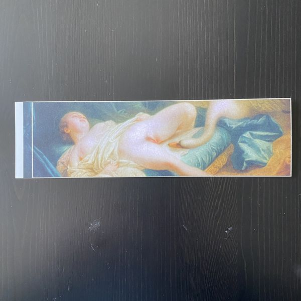 Supreme Supreme Leda And The Swan Box Logo Sticker SS19 Grailed