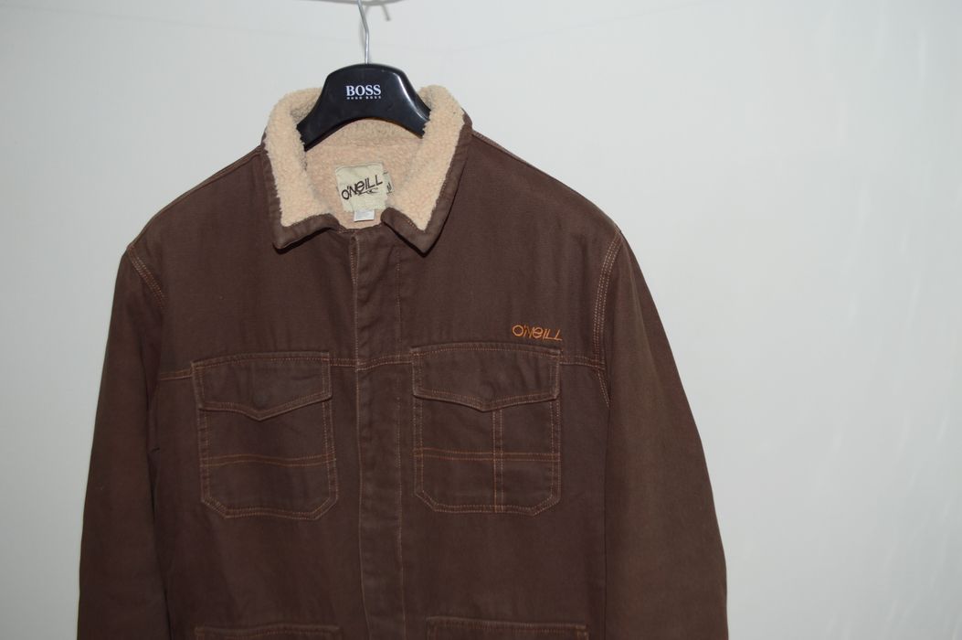 Vintage Oneill Full Zip Sherpa Lined Work Jacket Grailed Vintage Oneill Full Zip Sherpa Lined Work Jacket Grailed