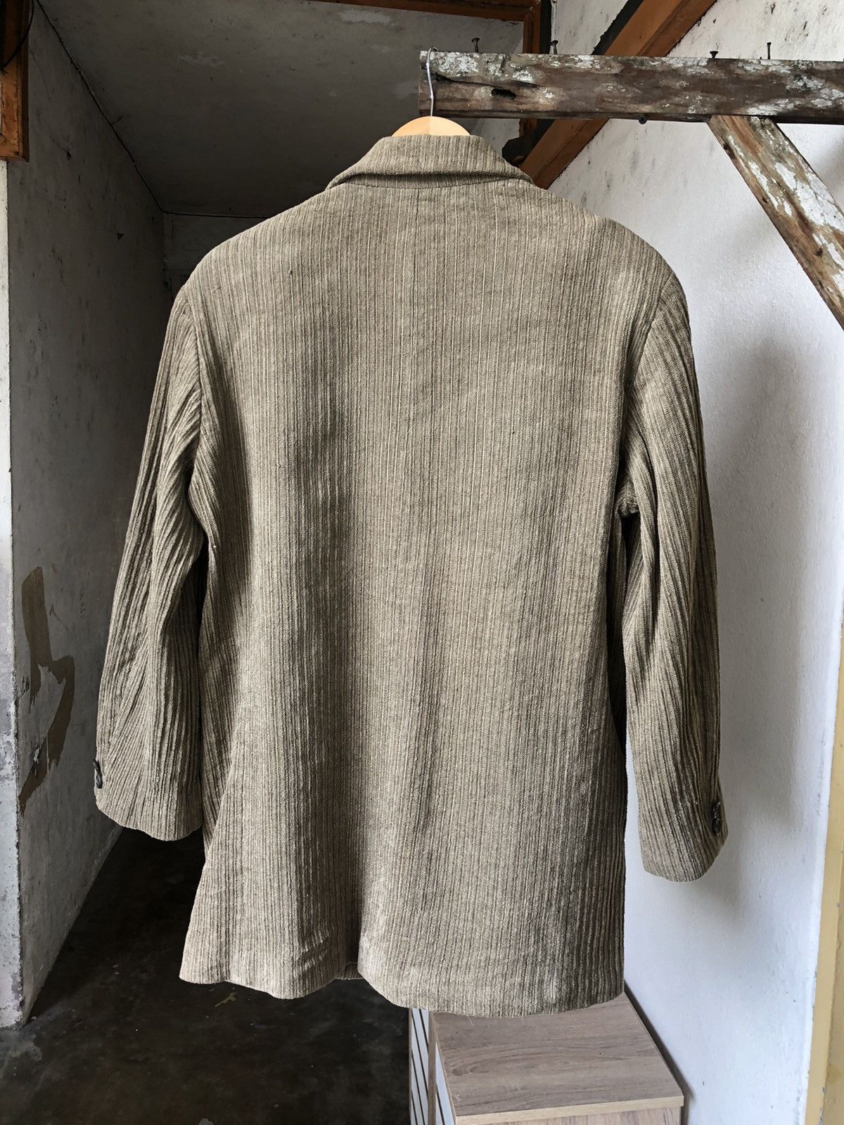 Issey Miyake Vintage Tete Homme Issey Miyake Corduroy Blazer Jacket Size US XL / EU 56 / 4 - 2 Thumbnail