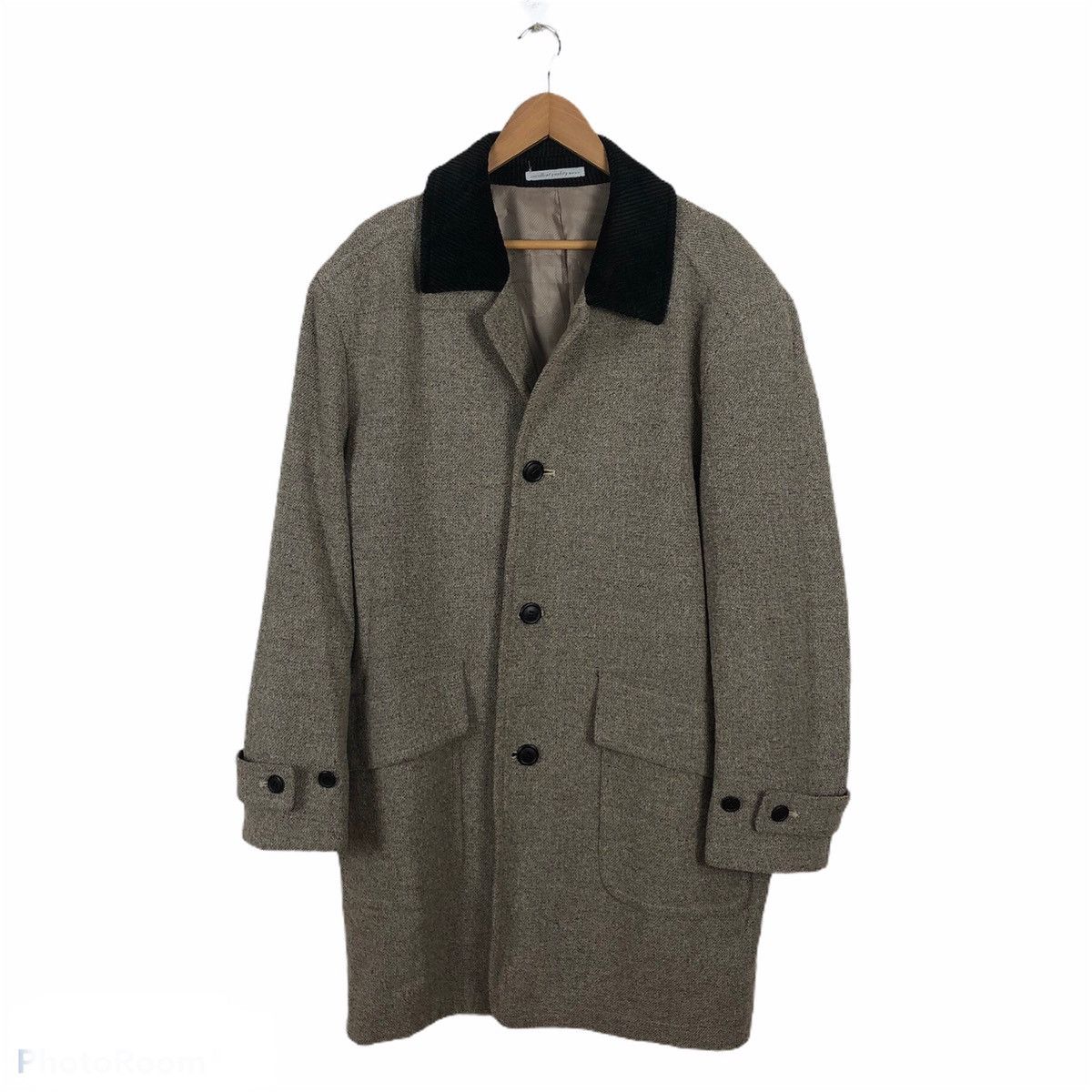 Vintage MONTEVISO ITALY LONG JACKET INSPIRED BY ISSEY MIYAKE JAPAN Size US L / EU 52-54 / 3 - 1 Thumbnail