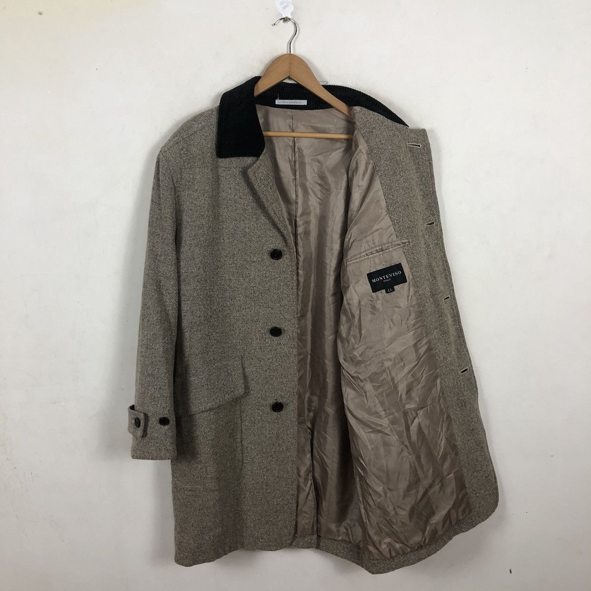Vintage MONTEVISO ITALY LONG JACKET INSPIRED BY ISSEY MIYAKE JAPAN Size US L / EU 52-54 / 3 - 8 Thumbnail