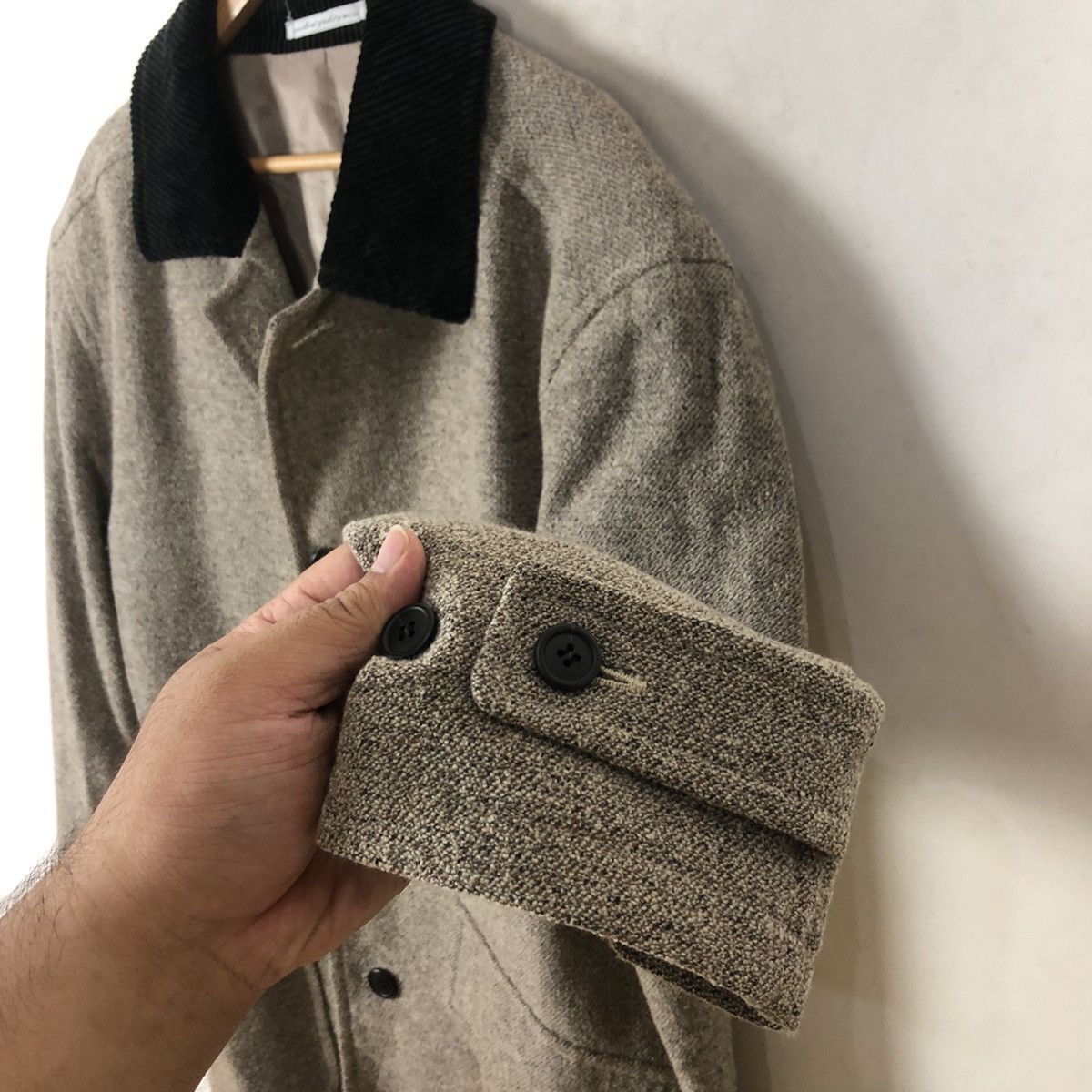 Vintage MONTEVISO ITALY LONG JACKET INSPIRED BY ISSEY MIYAKE JAPAN Size US L / EU 52-54 / 3 - 6 Thumbnail