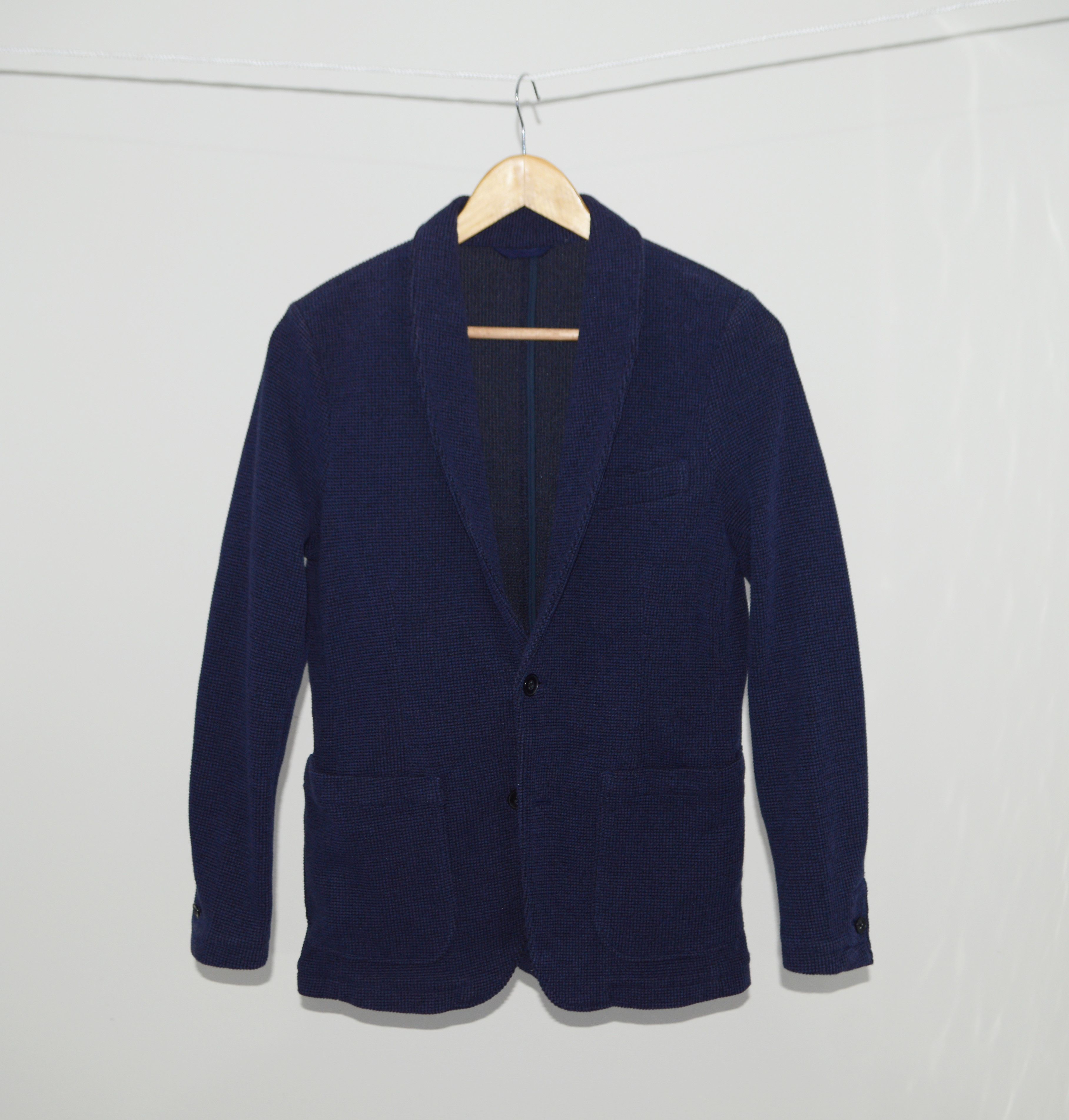 NANO universe Nano Universe Cotton Blend Blazer Jacket Size S Size 40R - 1 Thumbnail