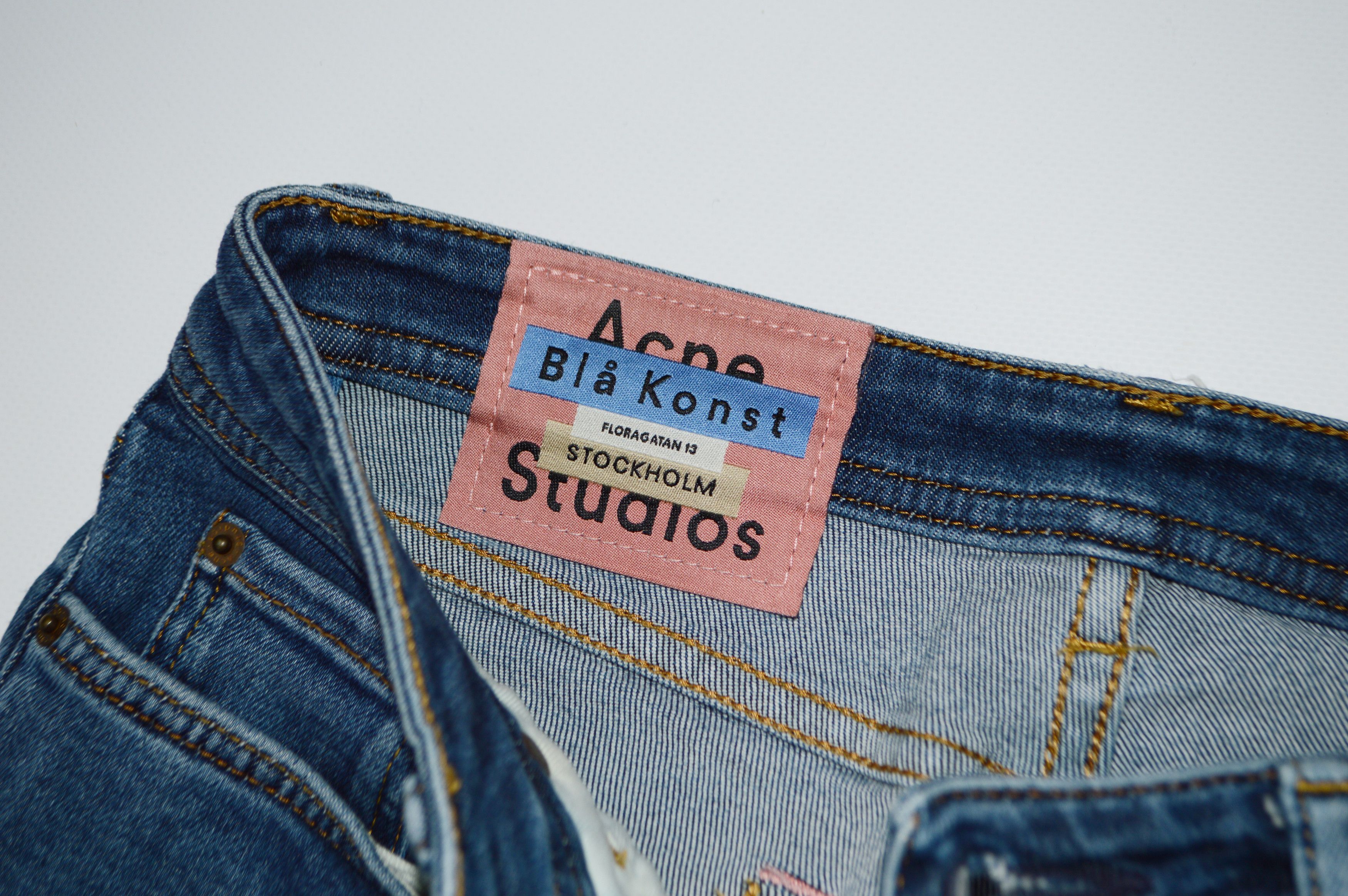 Acne Studios ACNE STUDIOS BLÅ KONST Climb Mid Blue Jeans Size 27" / US 4 / IT 40 - 7 Thumbnail