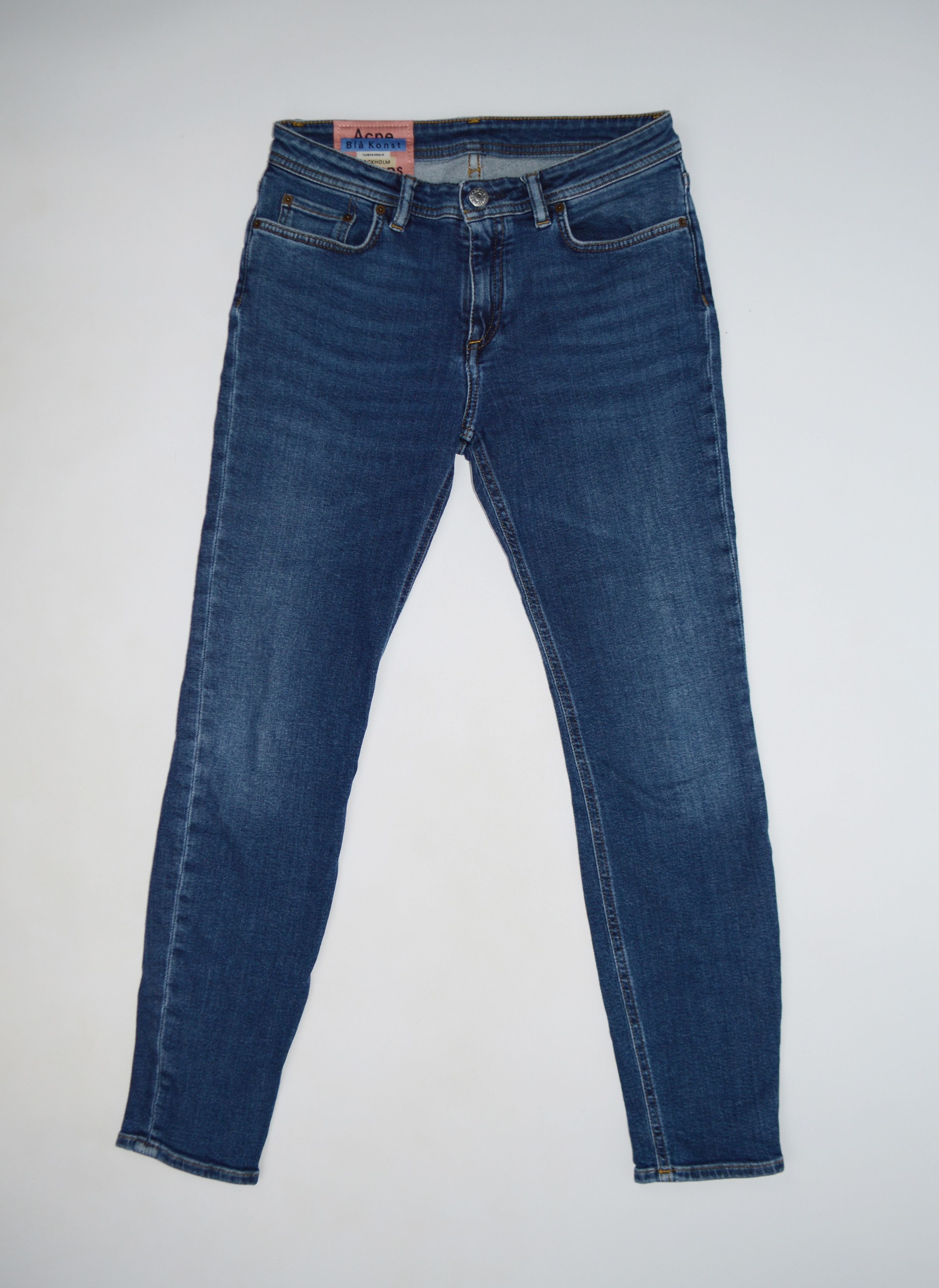 ACNE STUDIOS BLÅ KONST Climb Mid Blue Jeans