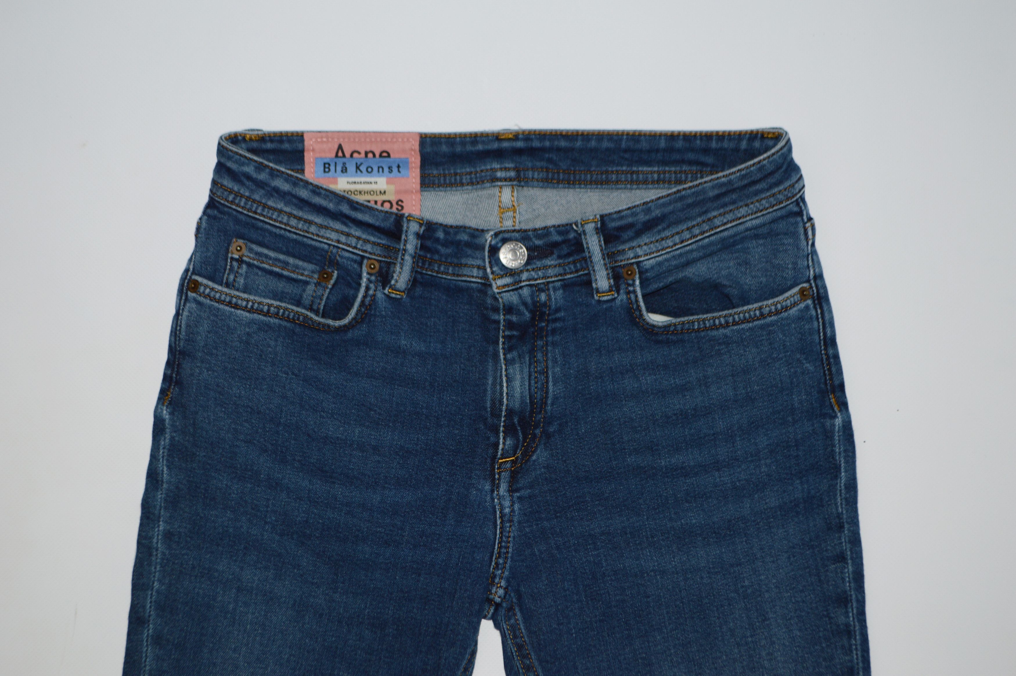 Acne Studios ACNE STUDIOS BLÅ KONST Climb Mid Blue Jeans Size 27" / US 4 / IT 40 - 2 Thumbnail
