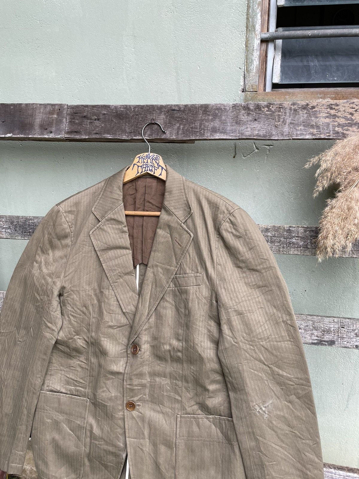 Designer × Japanese Brand × Yohji Yamamoto Vintage AAR Yohji Yamamoto Design Studio Jacket Japan Size US M / EU 48-50 / 2 - 2 Thumbnail