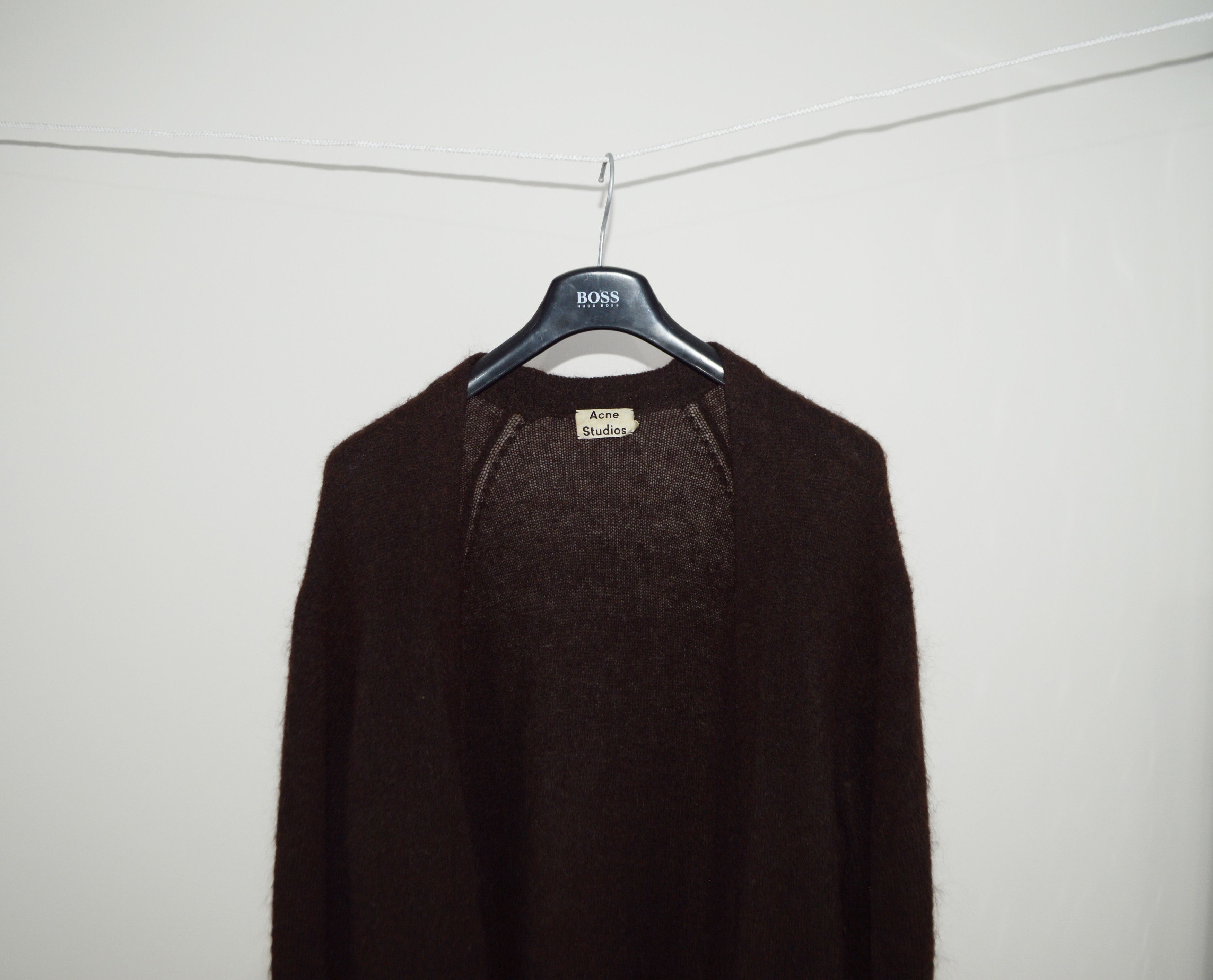 Acne Studios Acne Studios Raya Short Mohair Wool Cardigan Size XS / US 0-2 / IT 36-38 - 2 Thumbnail