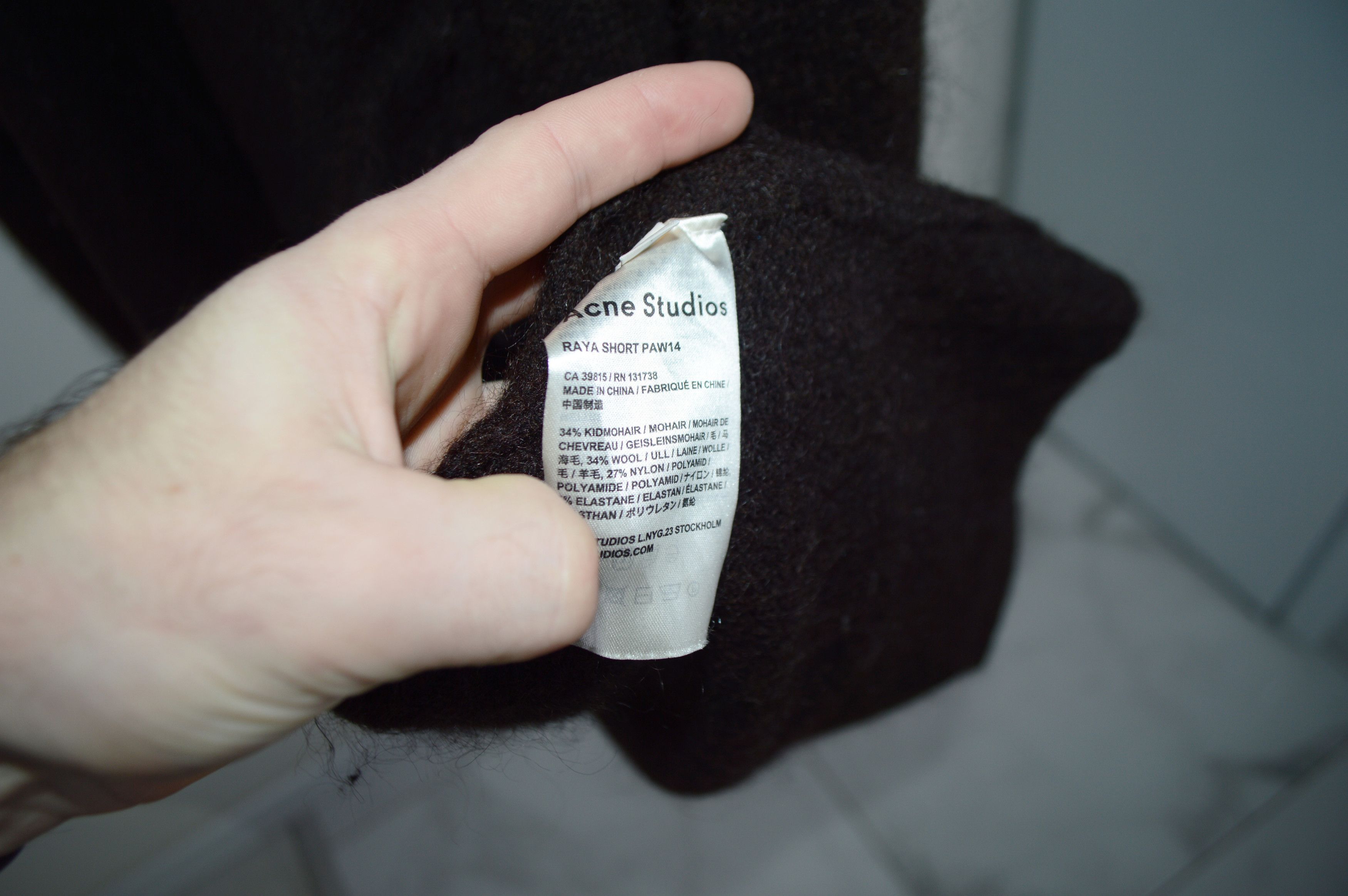 Acne Studios Acne Studios Raya Short Mohair Wool Cardigan Size XS / US 0-2 / IT 36-38 - 8 Thumbnail