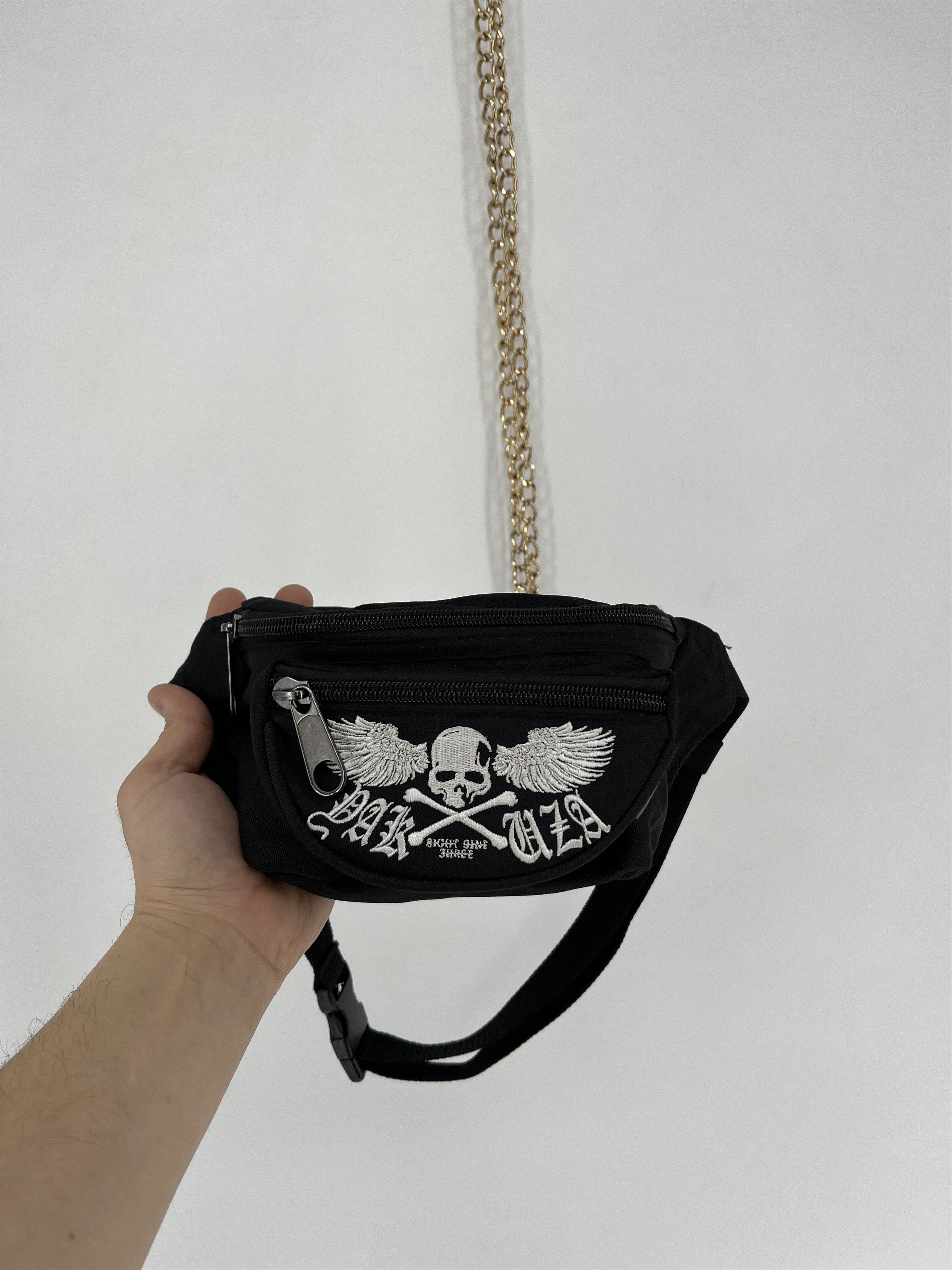 Other Vintage Yakuza Bag 90s Logo Sculls AmericanWear Y2K Casual Size ONE SIZE - 1 Thumbnail