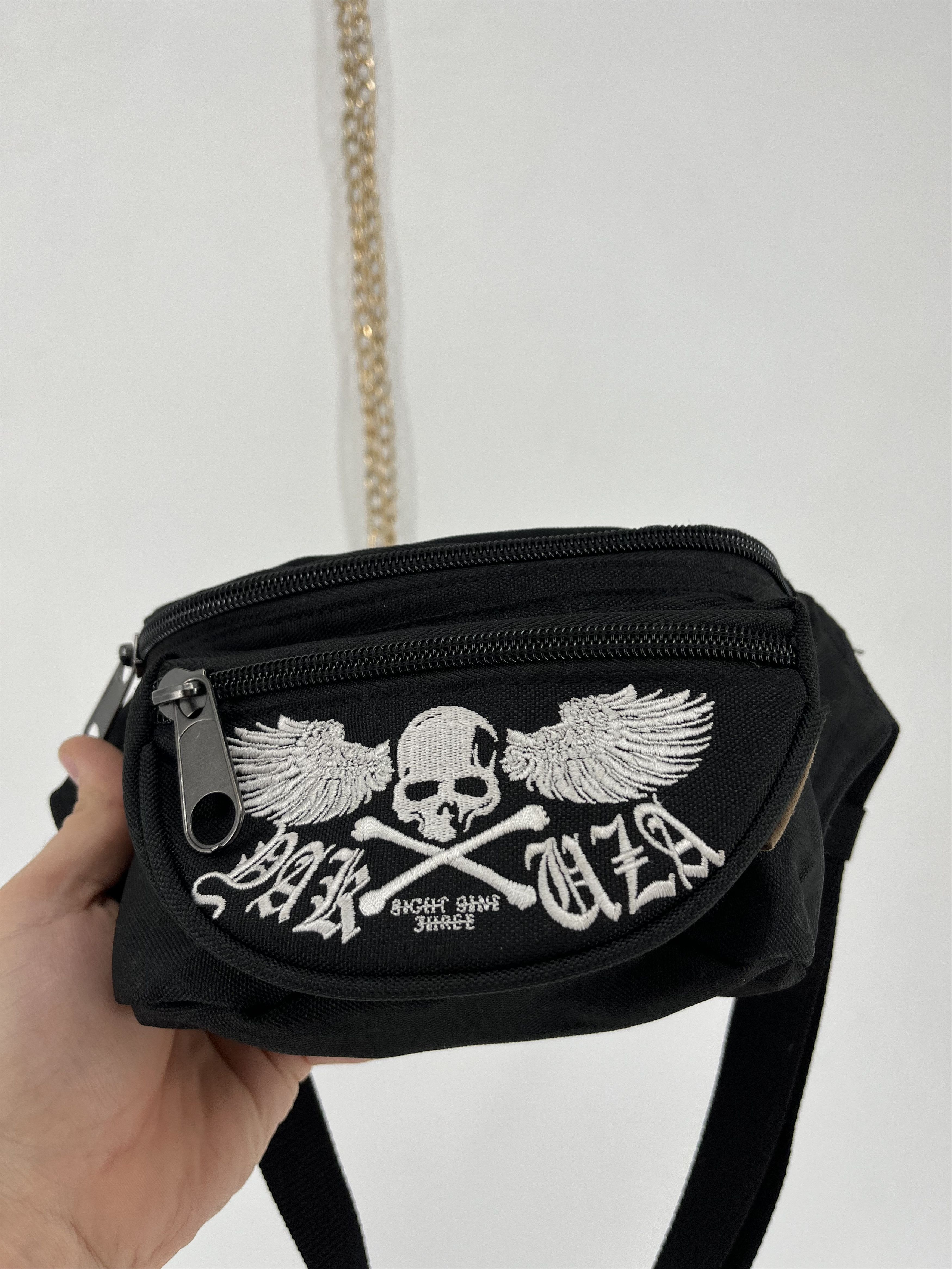 Other Vintage Yakuza Bag 90s Logo Sculls AmericanWear Y2K Casual Size ONE SIZE - 3 Thumbnail