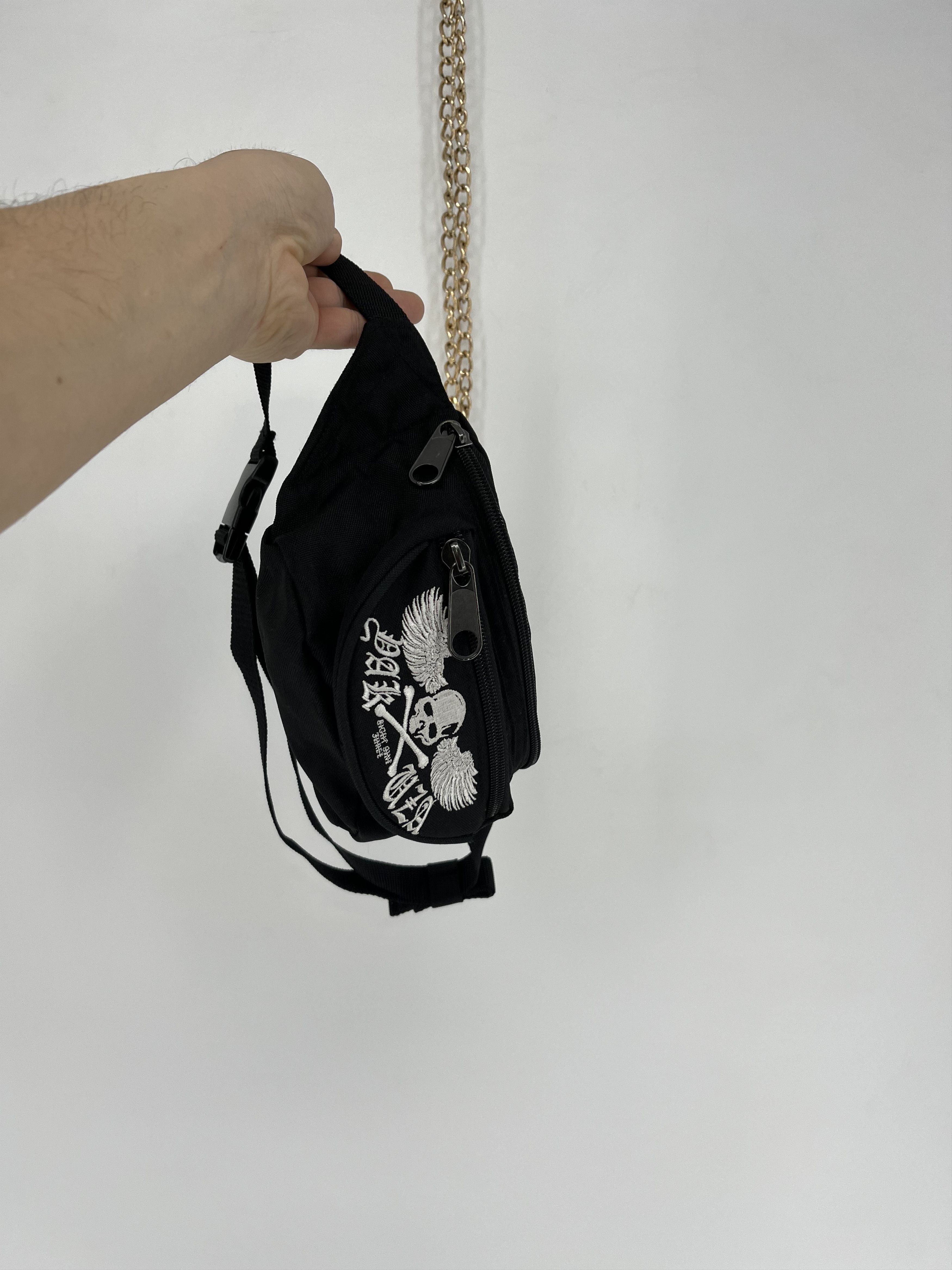 Other Vintage Yakuza Bag 90s Logo Sculls AmericanWear Y2K Casual Size ONE SIZE - 2 Thumbnail