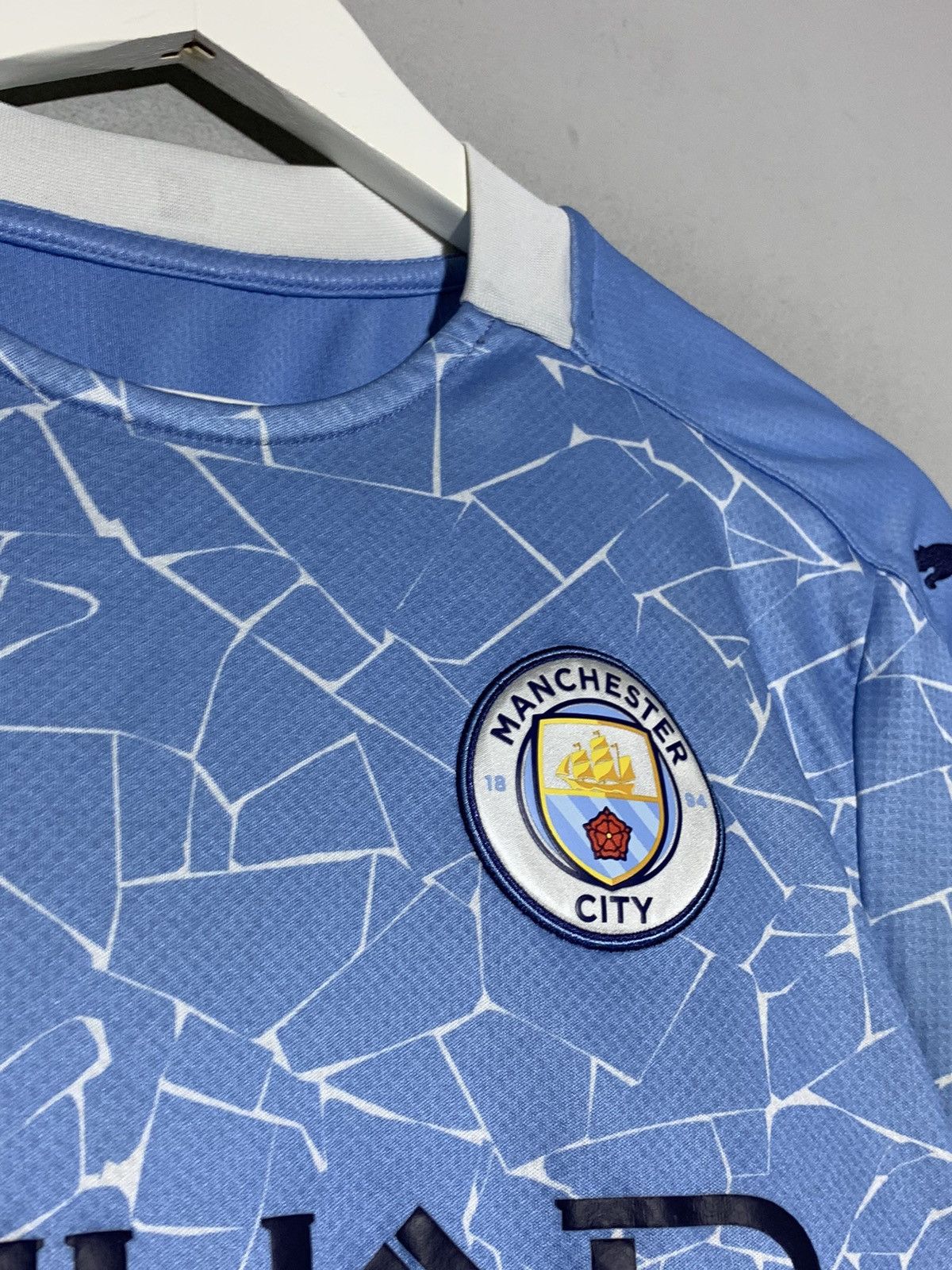 Puma Manchester City Puma 2020/21 Y2k Streetwear Football Shirt Size US S / EU 44-46 / 1 - 4 Thumbnail