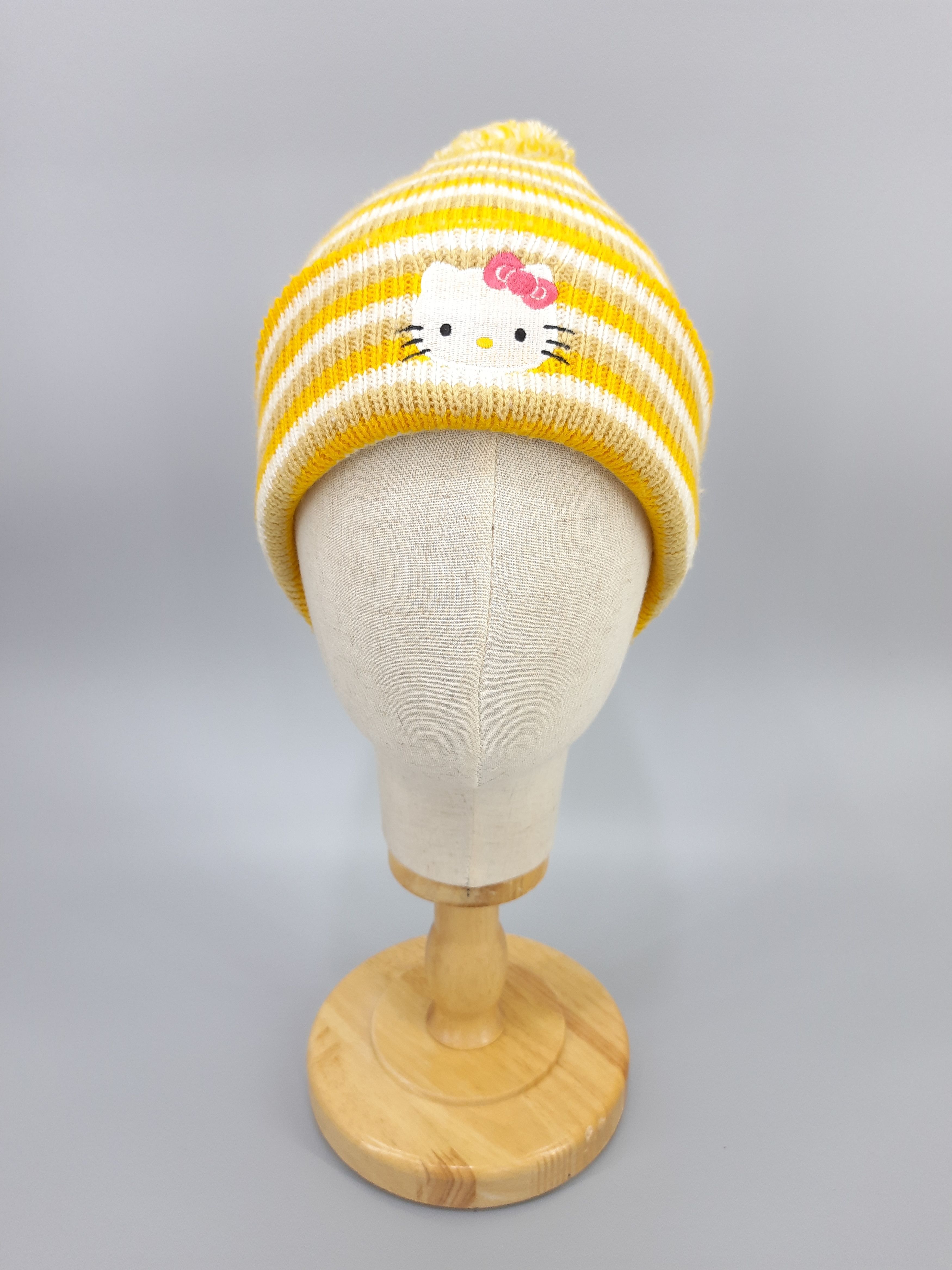 Japanese Brand × Vintage Vintage Hello Kitty Beanie Hat/Cap - BN227 Size ONE SIZE - 1 Thumbnail