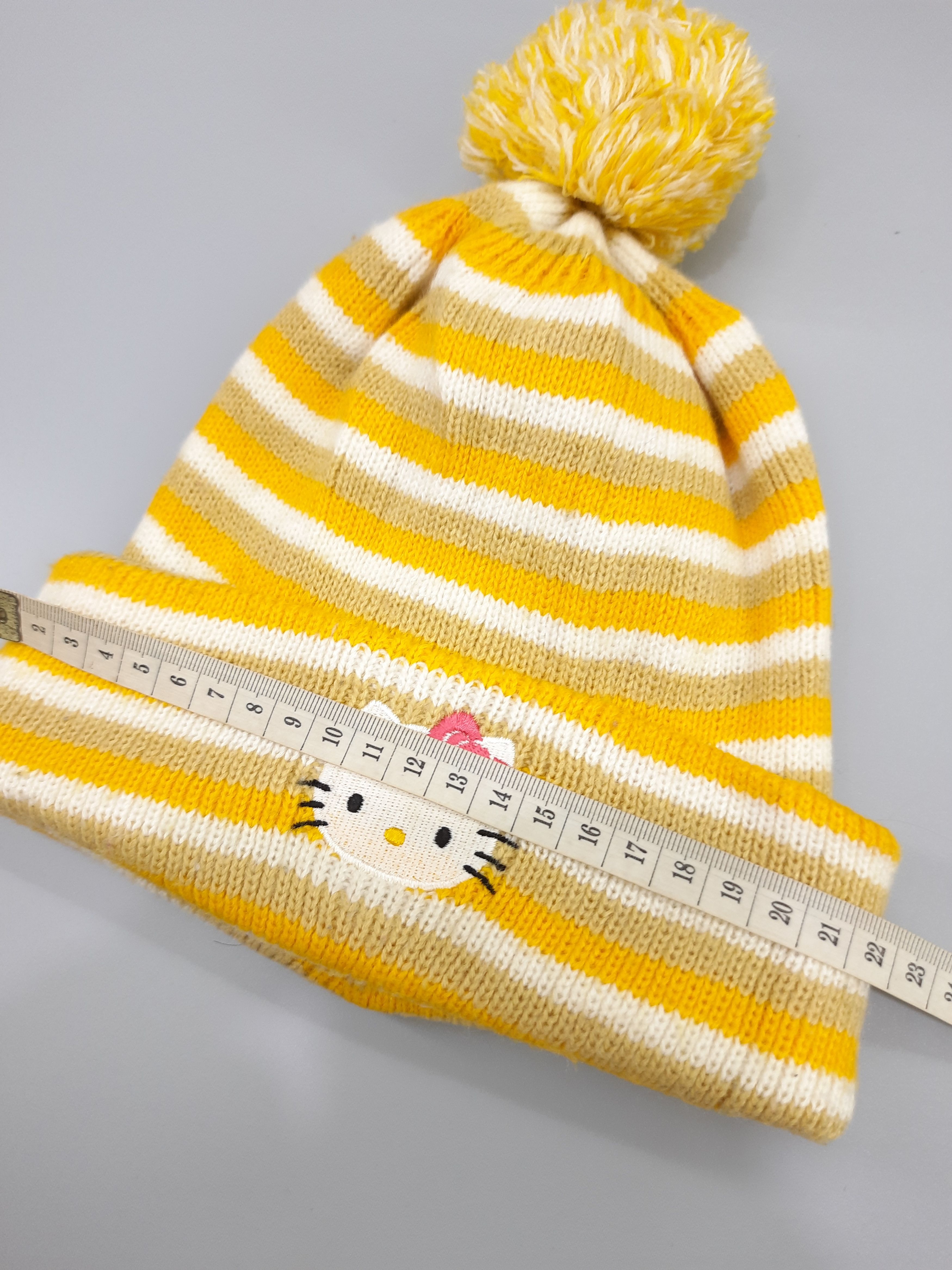 Japanese Brand × Vintage Vintage Hello Kitty Beanie Hat/Cap - BN227 Size ONE SIZE - 5 Thumbnail