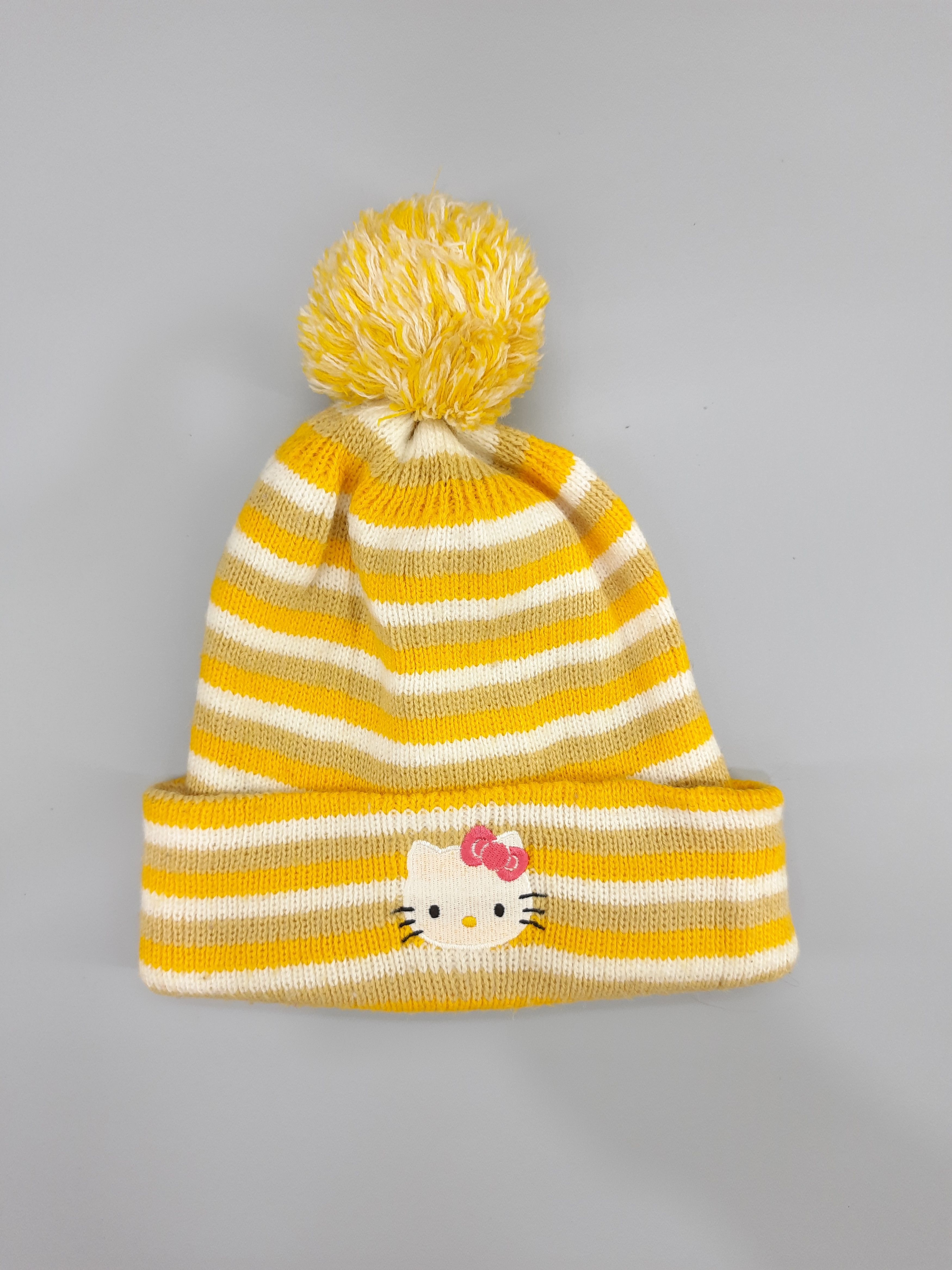 Japanese Brand × Vintage Vintage Hello Kitty Beanie Hat/Cap - BN227 Size ONE SIZE - 3 Thumbnail