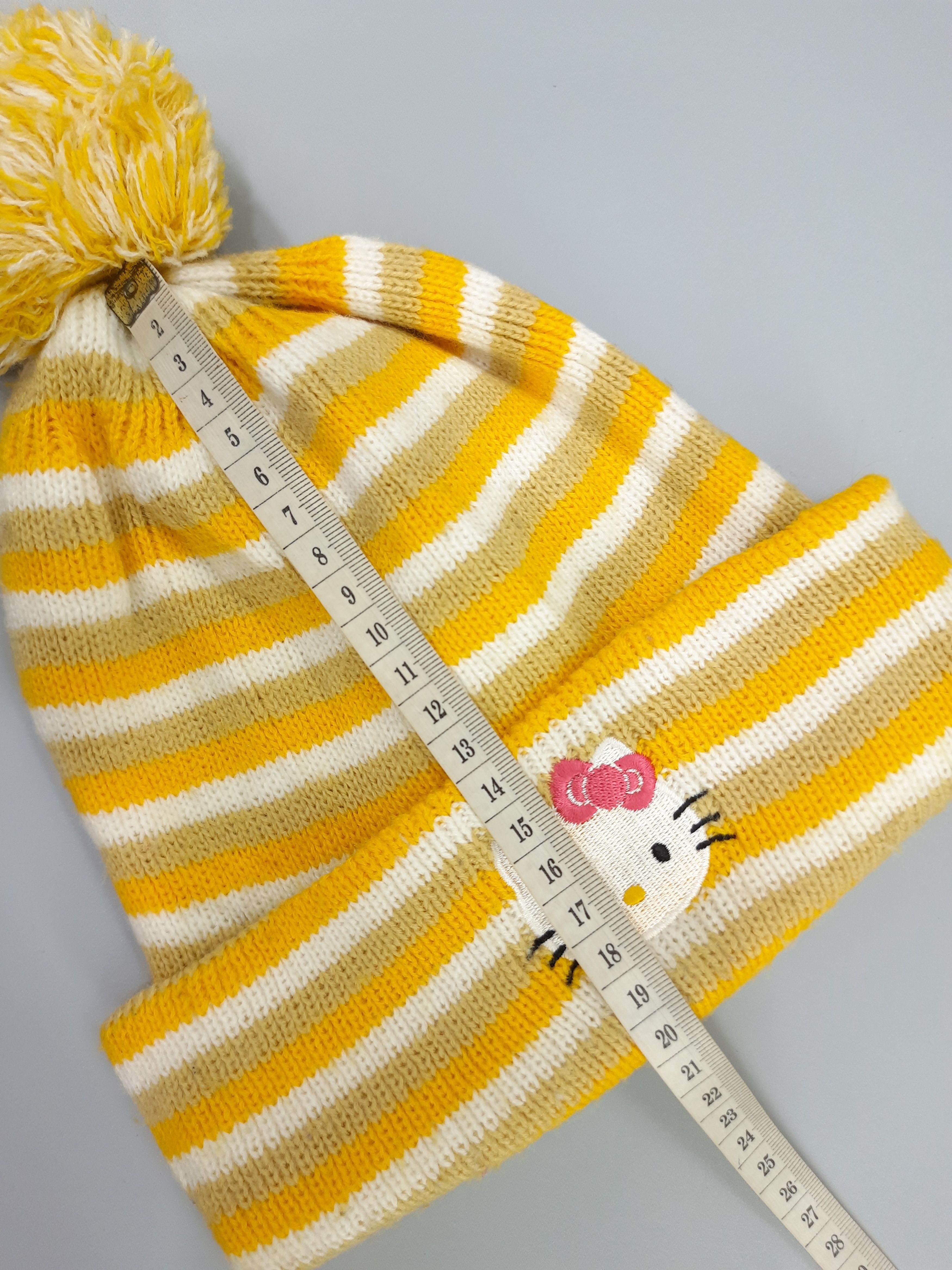 Japanese Brand × Vintage Vintage Hello Kitty Beanie Hat/Cap - BN227 Size ONE SIZE - 6 Thumbnail
