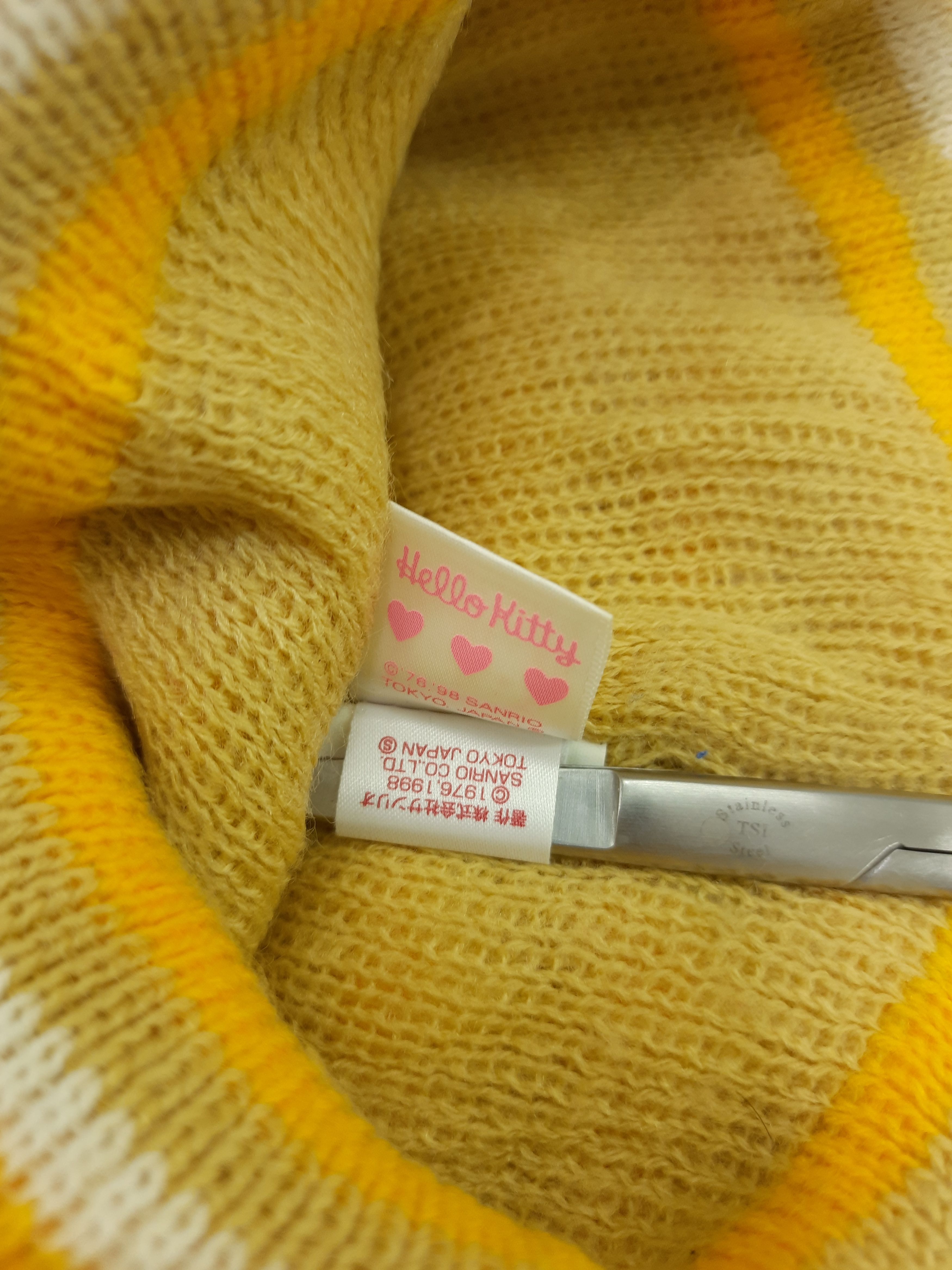 Japanese Brand × Vintage Vintage Hello Kitty Beanie Hat/Cap - BN227 Size ONE SIZE - 8 Thumbnail