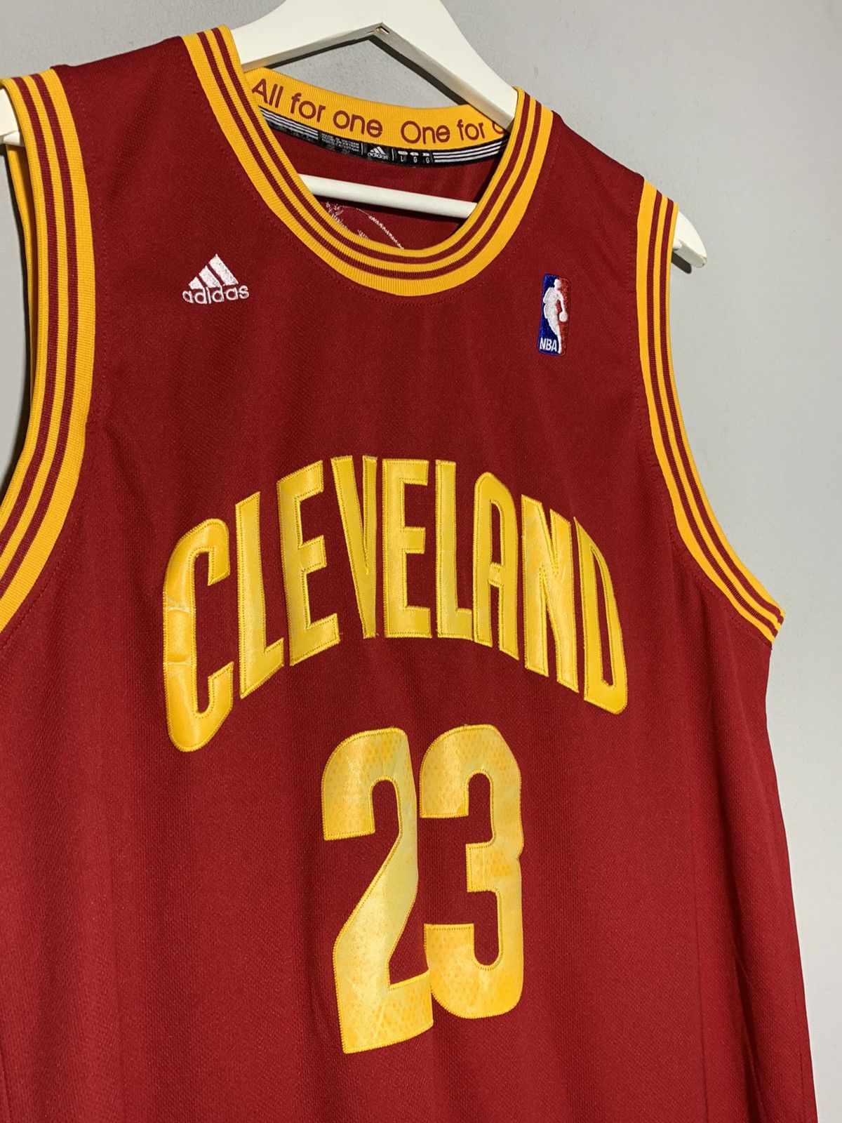 Adidas × Vintage #23 James Cleveland Adidas NBA Y2k Streetwear Jersey Size US XL / EU 56 / 4 - 5 Thumbnail