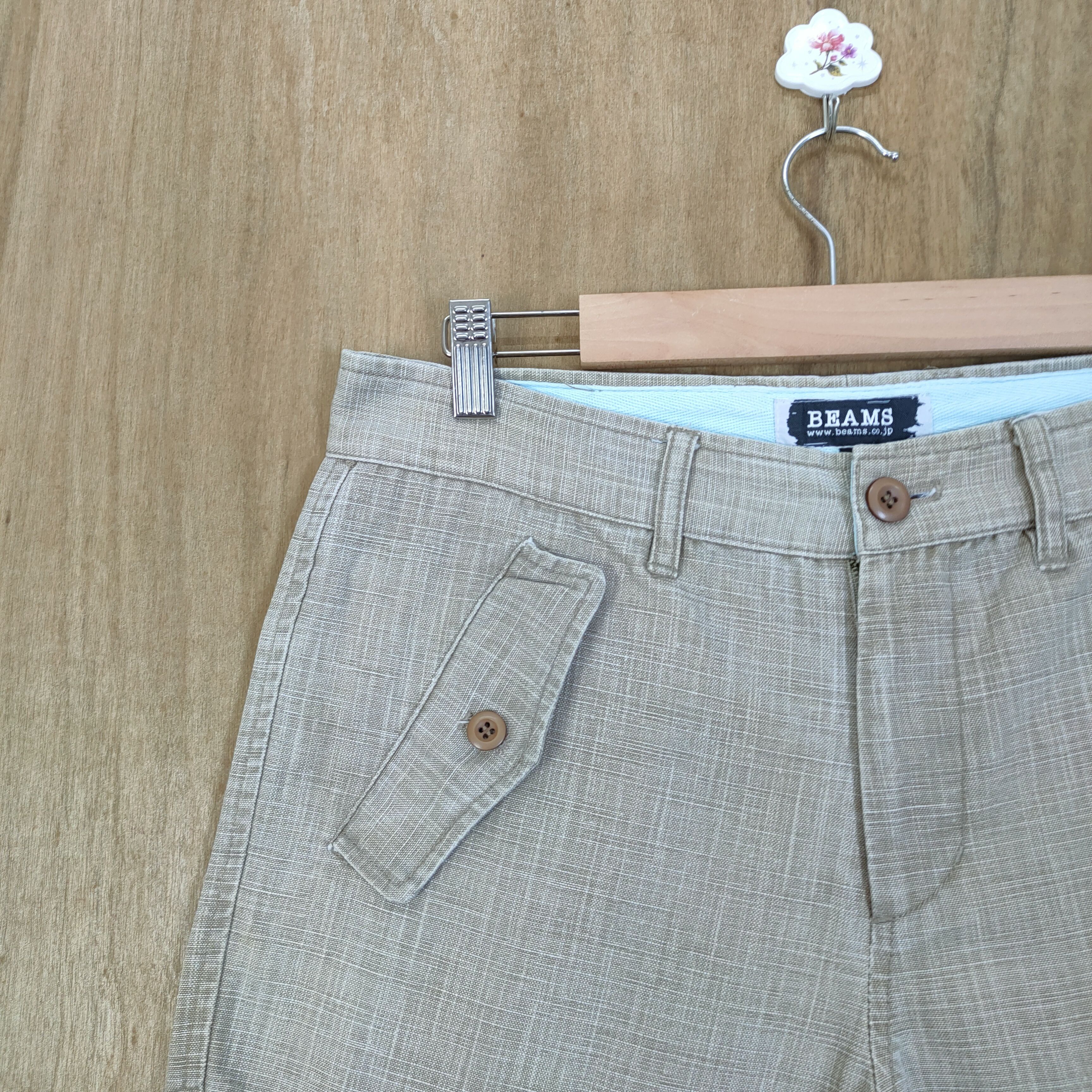 Beams Plus VINTAGE BEAMS FLARE CARGO PANTS Size US 32 / EU 48 - 4 Thumbnail