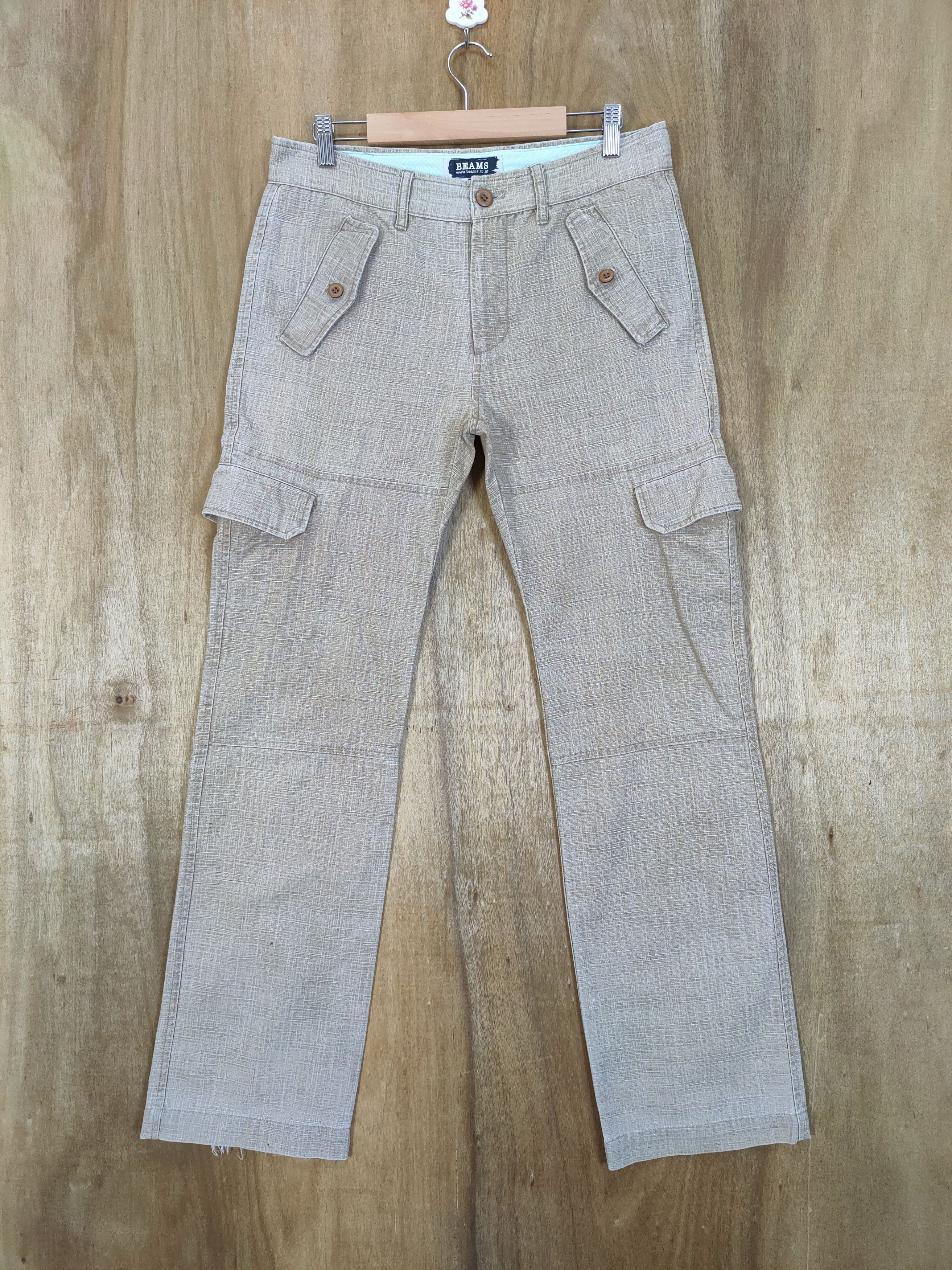 Beams Plus VINTAGE BEAMS FLARE CARGO PANTS Size US 32 / EU 48 - 1 Thumbnail