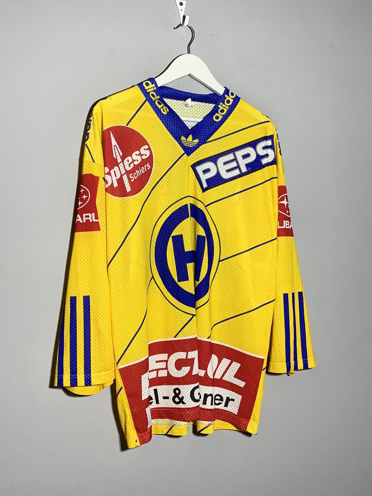 Adidas × NHL × Vintage HC Davos Switzerland Vintage 80-90’s Adidas Hockey Jersey Size US L / EU 52-54 / 3 - 2 Thumbnail