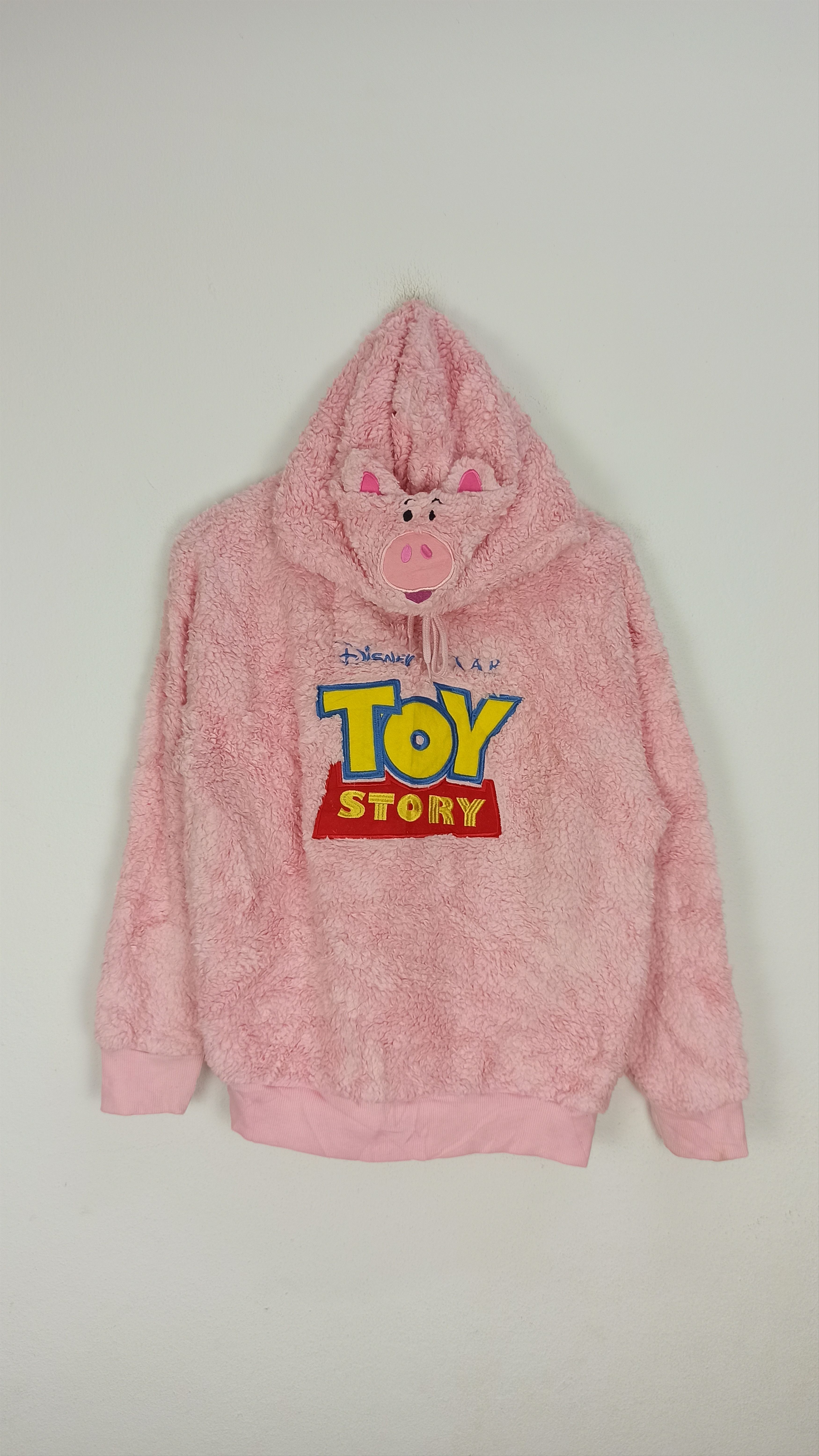 Cartoon Network Rare🔥 Hoodie Toy Story Disney Pixar Fleece Fur Big Logo Size US L / EU 52-54 / 3 - 1 Thumbnail