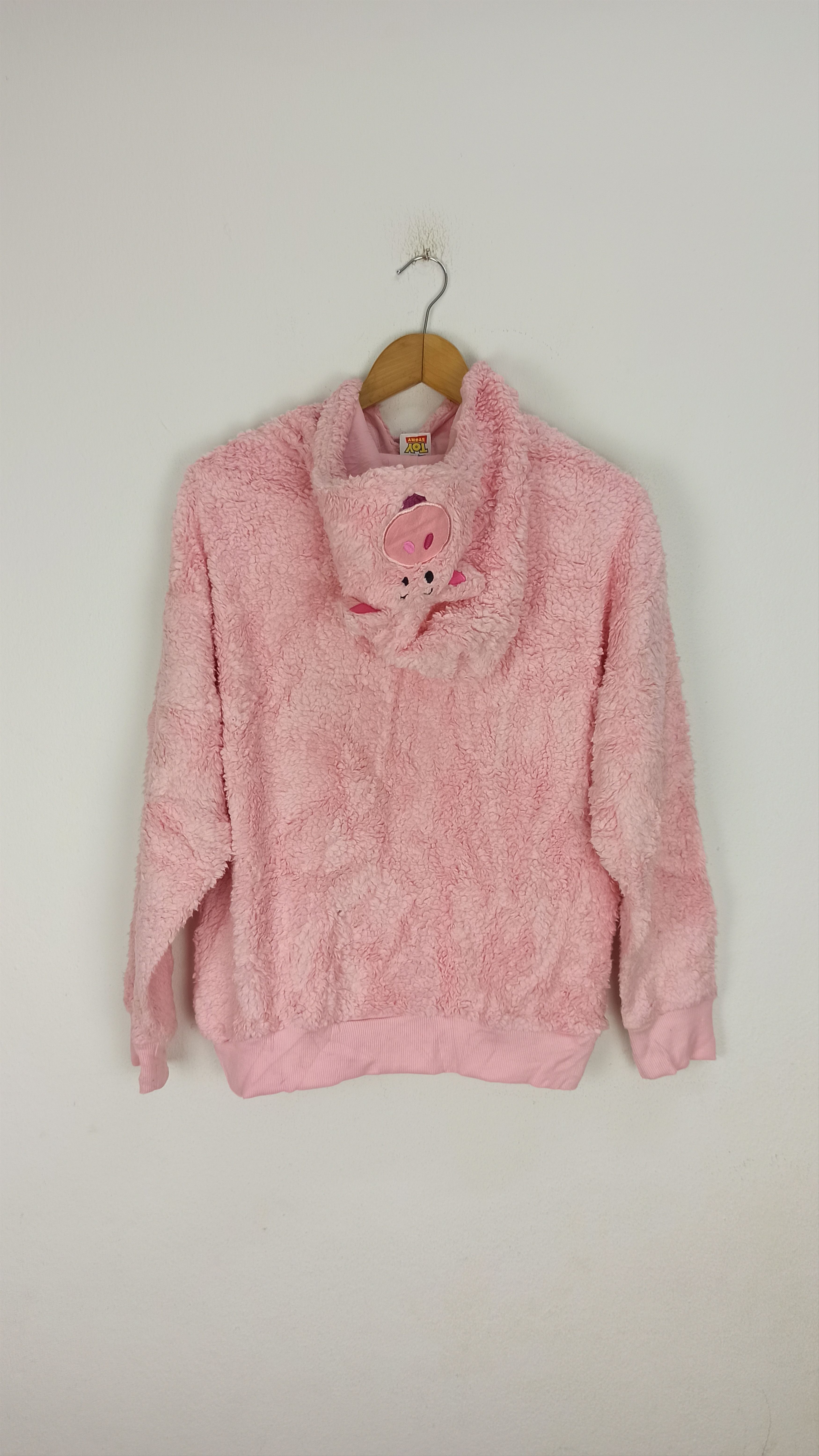Cartoon Network Rare🔥 Hoodie Toy Story Disney Pixar Fleece Fur Big Logo Size US L / EU 52-54 / 3 - 6 Thumbnail