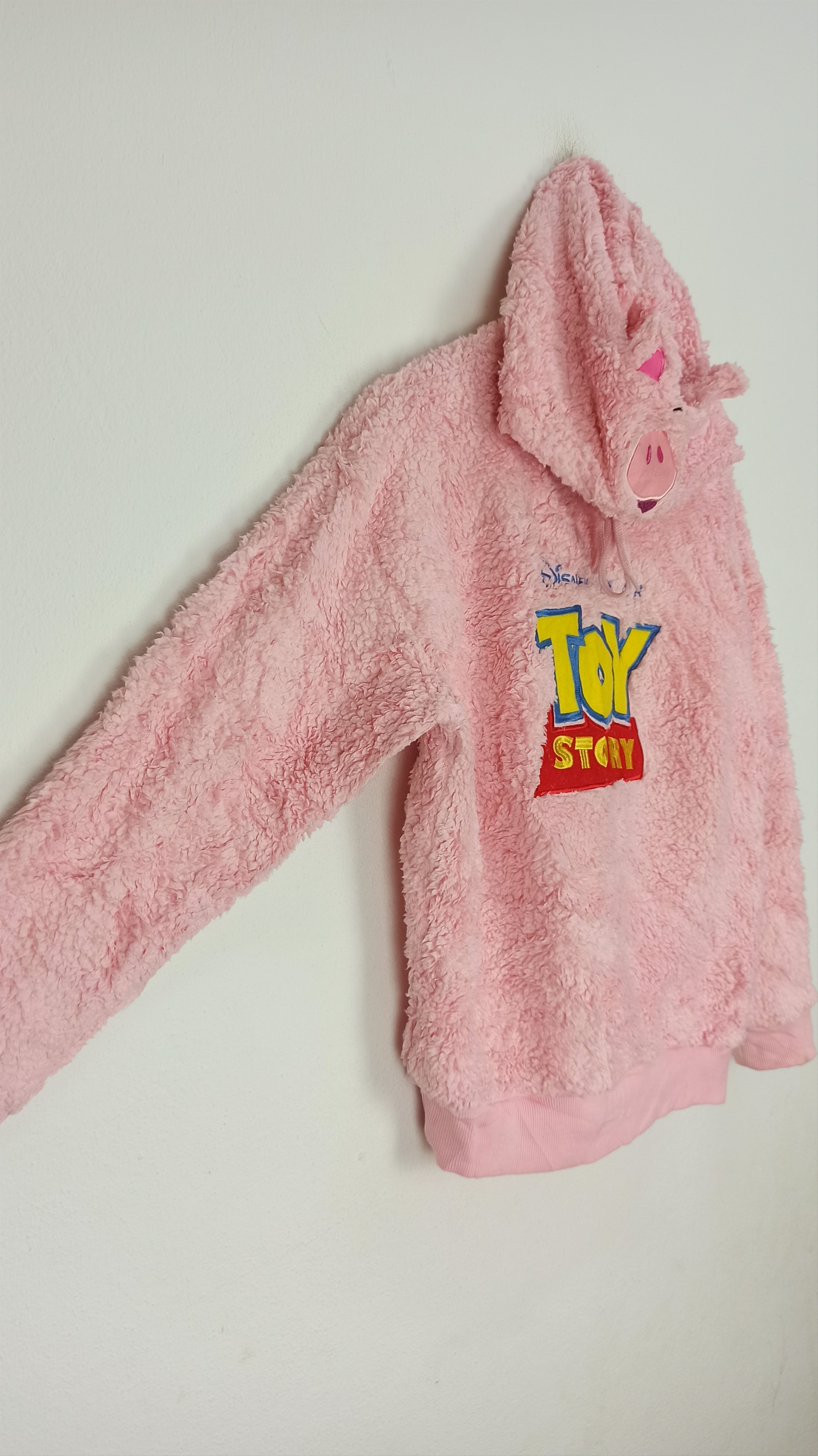 Cartoon Network Rare🔥 Hoodie Toy Story Disney Pixar Fleece Fur Big Logo Size US L / EU 52-54 / 3 - 2 Thumbnail
