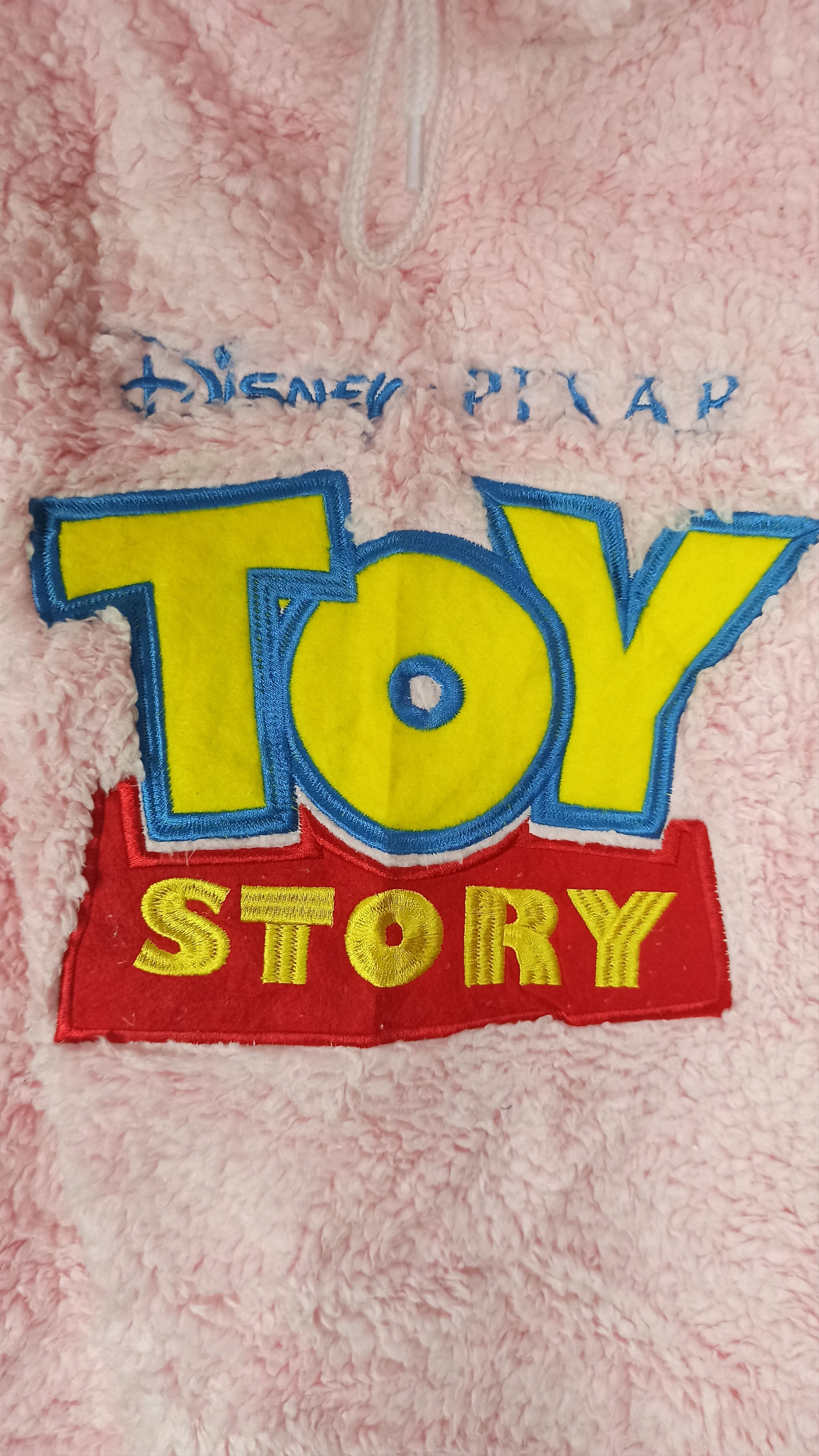 Cartoon Network Rare🔥 Hoodie Toy Story Disney Pixar Fleece Fur Big Logo Size US L / EU 52-54 / 3 - 5 Thumbnail