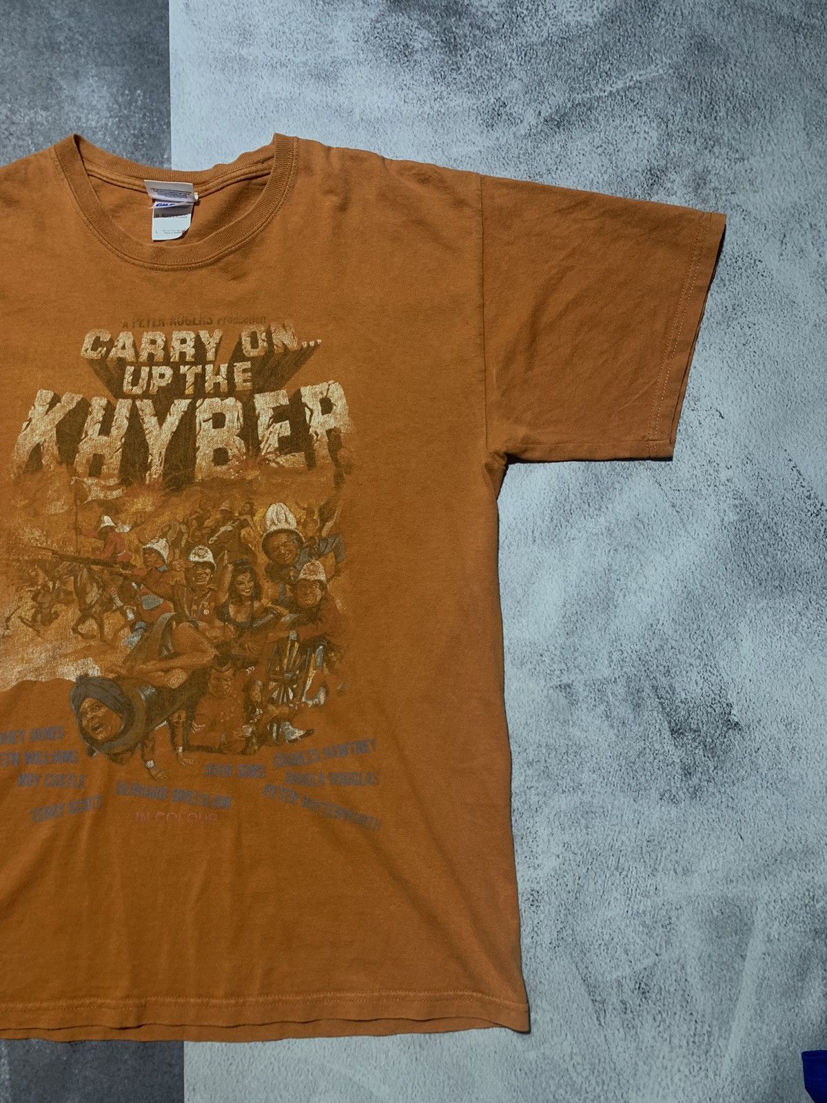 Band Tees Vintage Y2K Carry On Up The Khyber tee streetwear size L Size US L / EU 52-54 / 3 - 3 Thumbnail