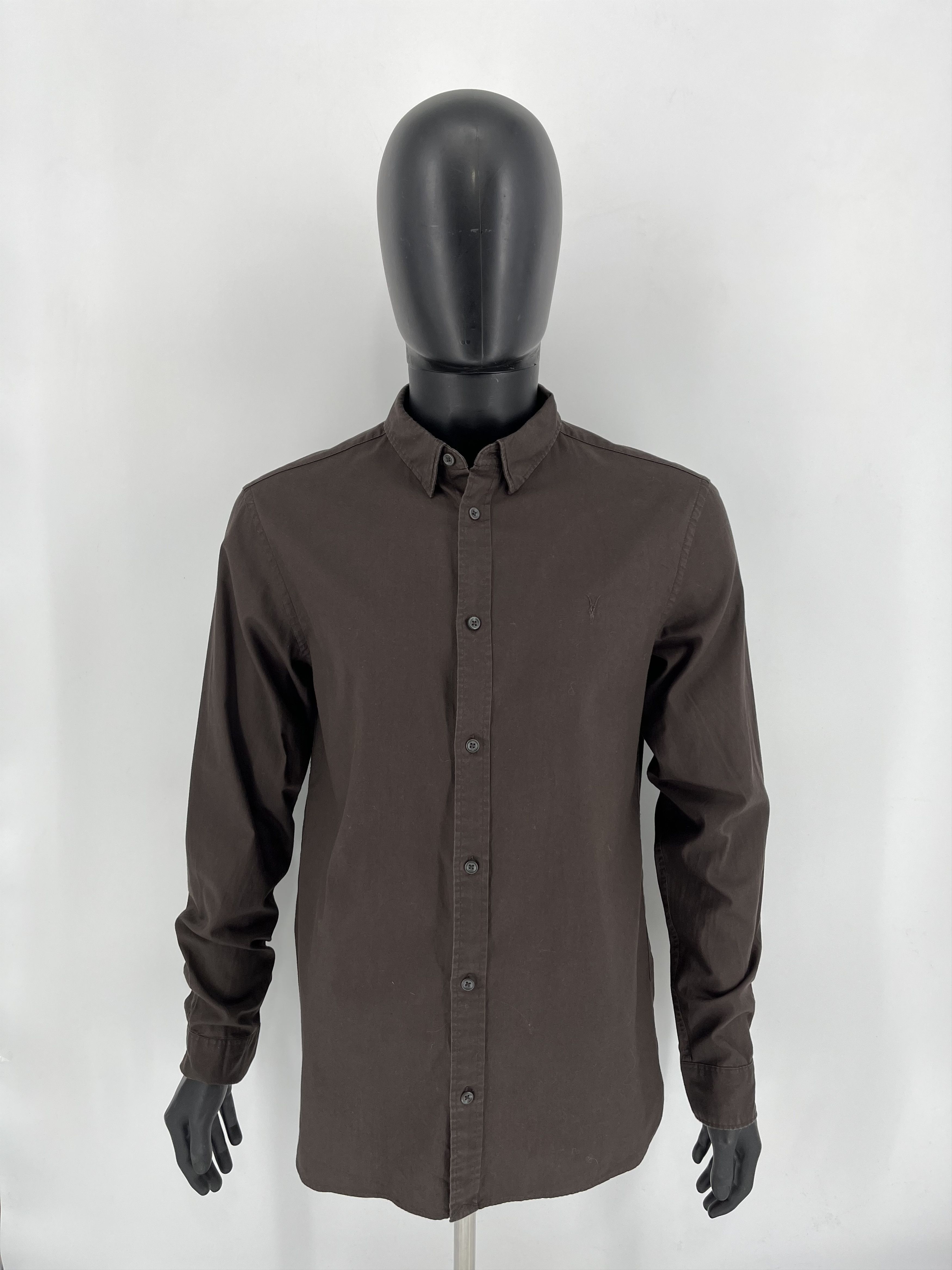Allsaints Allsaints Long Sleeve Shirt Streetwear Y2k Style Size L Size US L / EU 52-54 / 3 - 2 Thumbnail