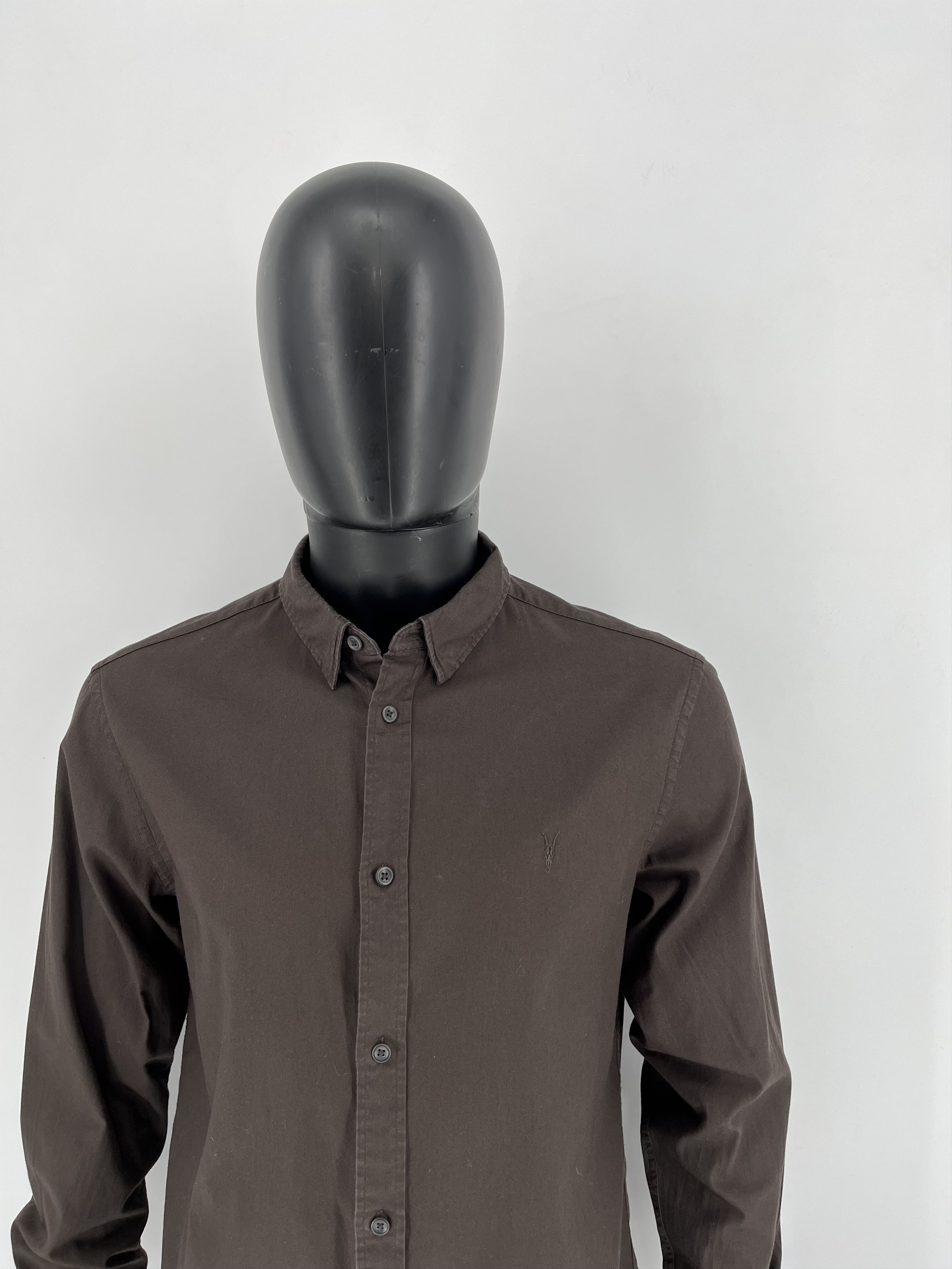 Allsaints Allsaints Long Sleeve Shirt Streetwear Y2k Style Size L Size US L / EU 52-54 / 3 - 4 Thumbnail