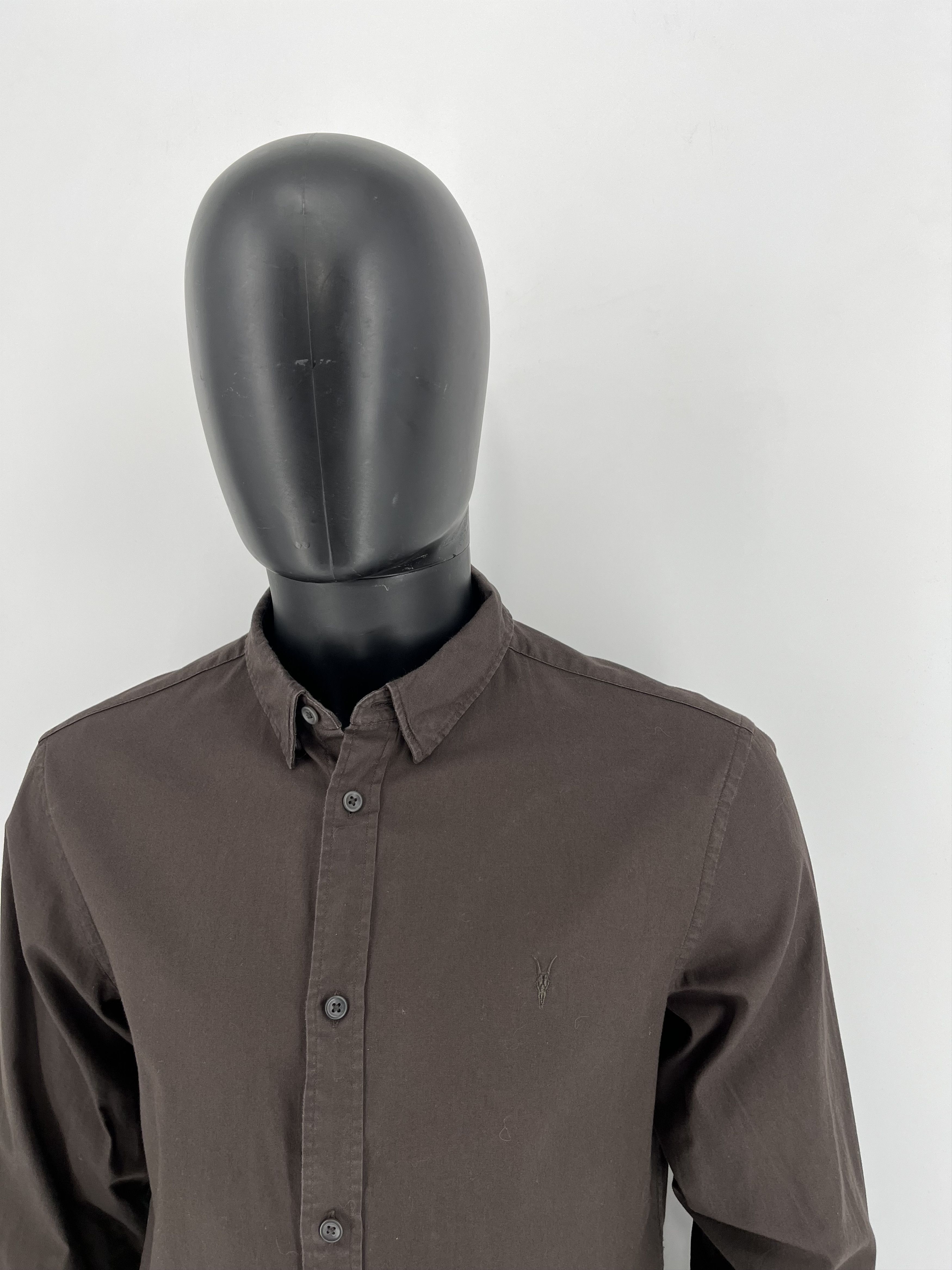 Allsaints Allsaints Long Sleeve Shirt Streetwear Y2k Style Size L Size US L / EU 52-54 / 3 - 5 Thumbnail