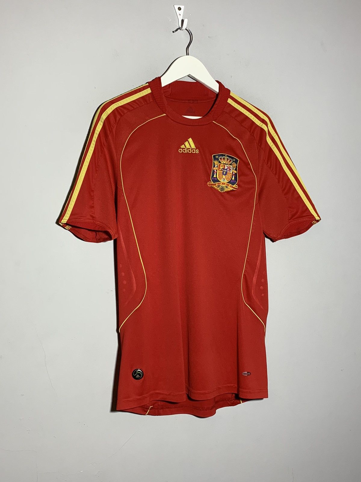 Adidas Spain Adidas 2008 Y2k Streetwear Football Shirt Size US M / EU 48-50 / 2 - 2 Thumbnail