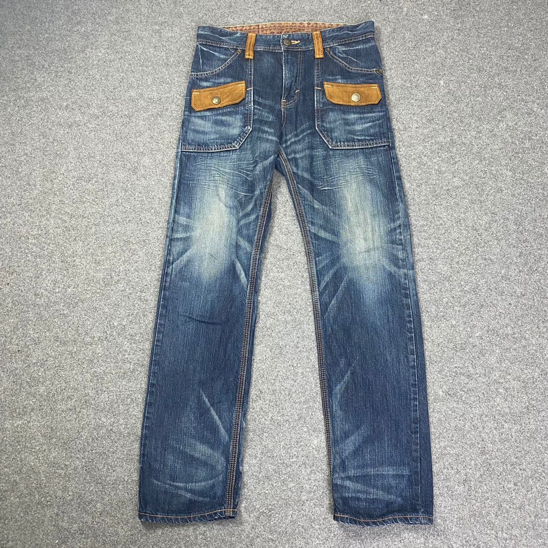 image of Edwin Exclusive Vintage 6 Pocket Denim Jeans, Men's (Size 34)