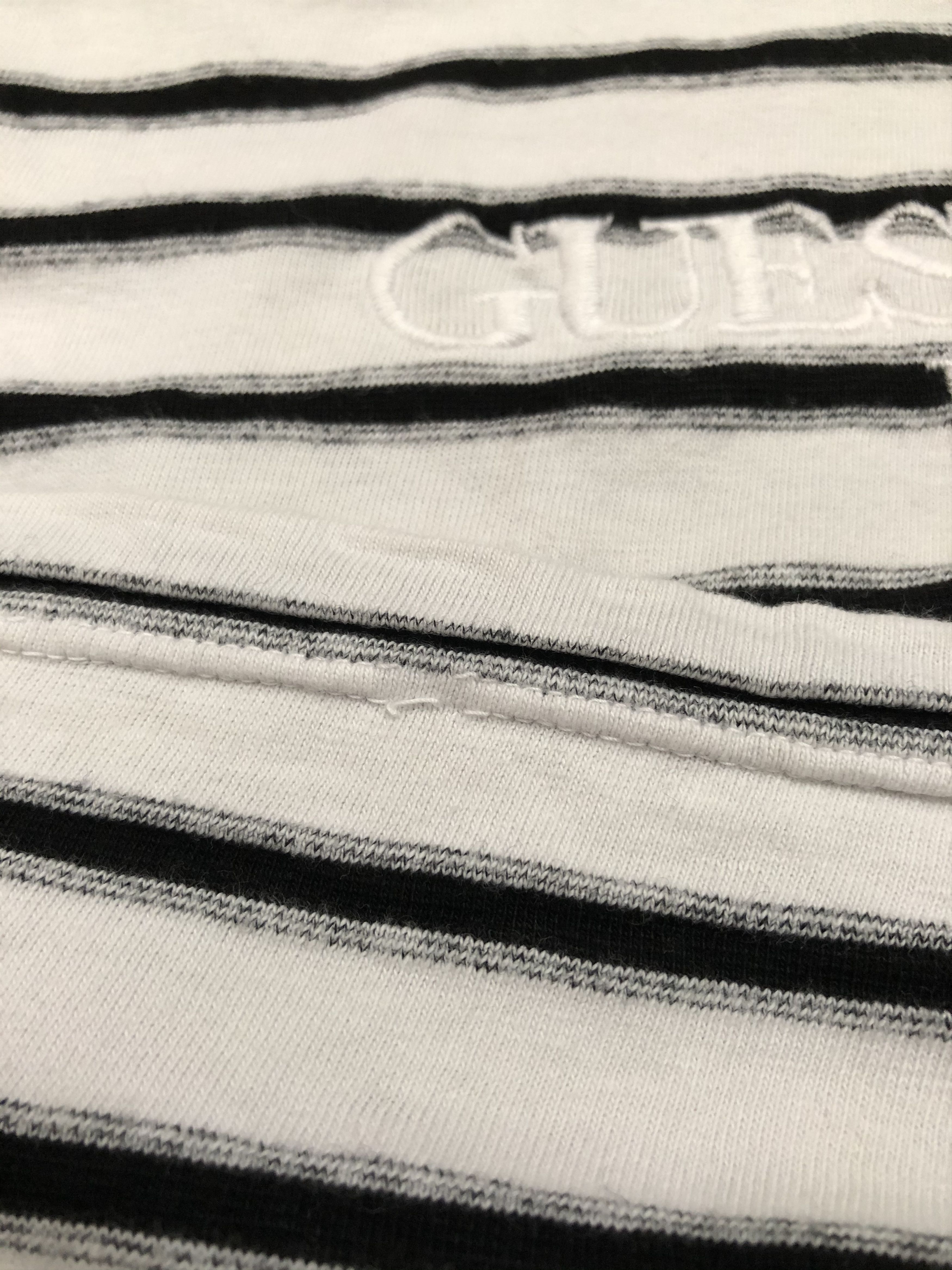 Georges Marciano Vintage Guess Striped Tee Usa Size US S / EU 44-46 / 1 - 8 Thumbnail