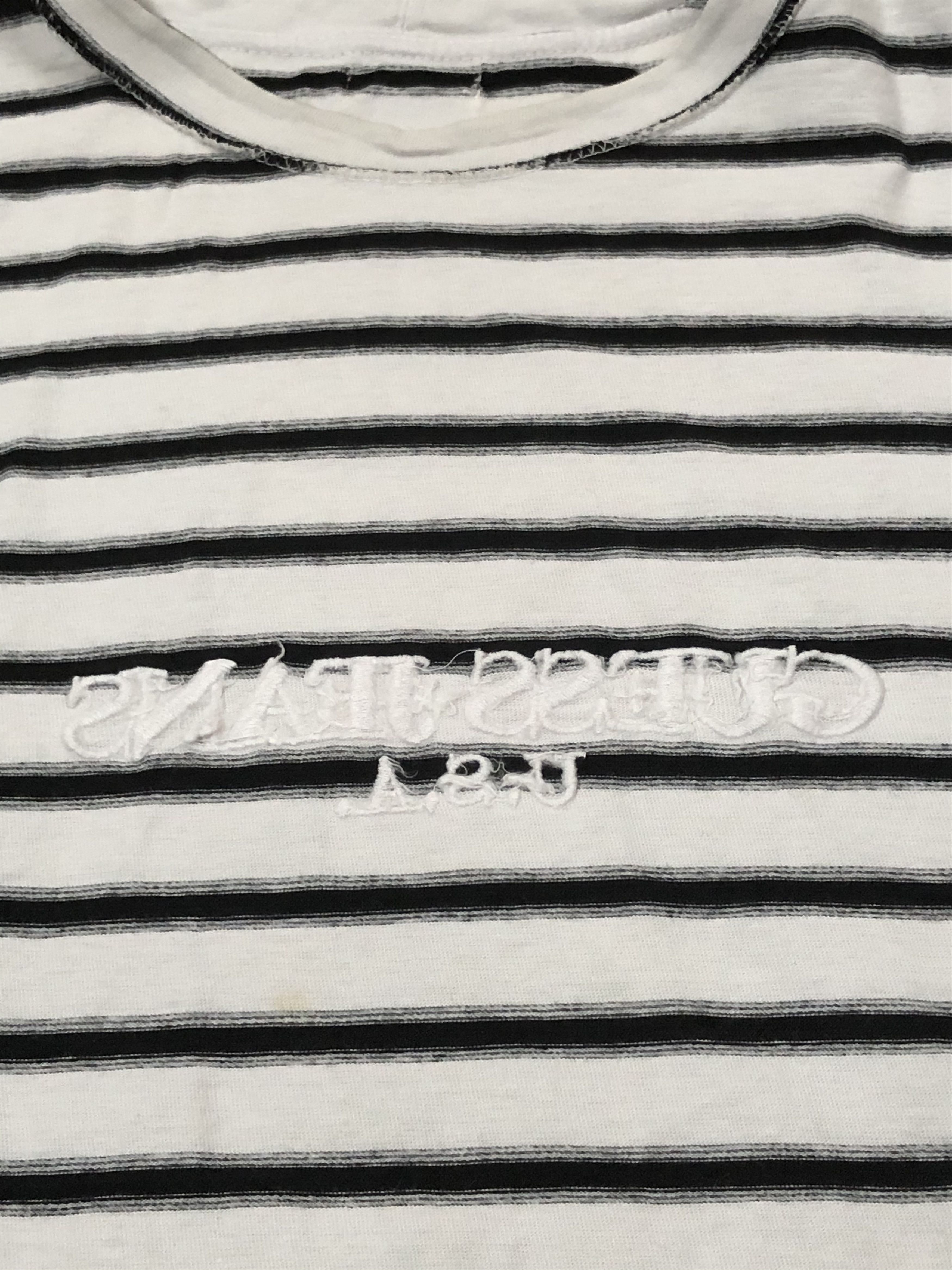 Georges Marciano Vintage Guess Striped Tee Usa Size US S / EU 44-46 / 1 - 6 Thumbnail