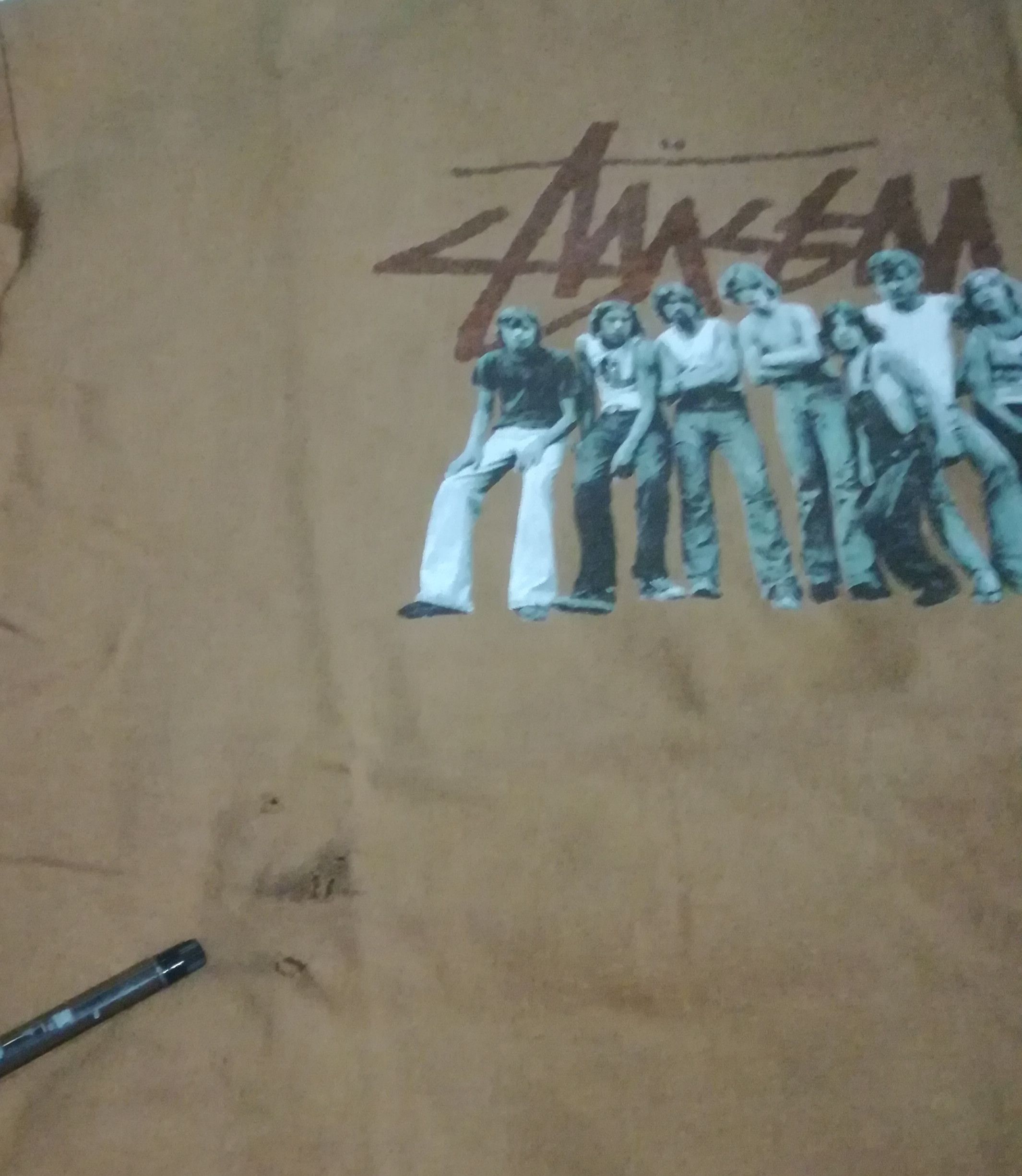 Stussy Vintage Streetwear Brand Stussy Photoprint Tshirt Size US L / EU 52-54 / 3 - 7 Thumbnail