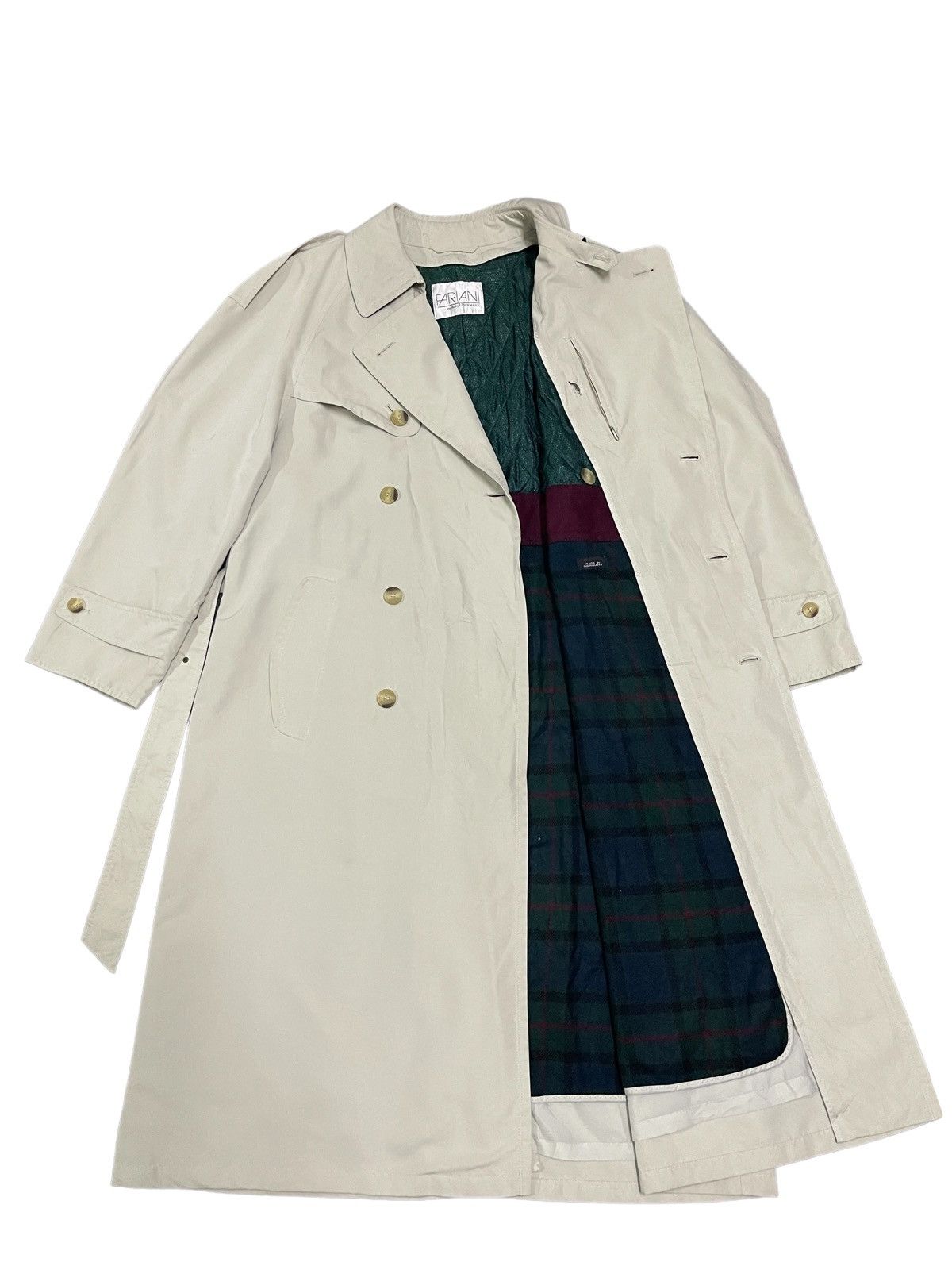 Other Vintage Fariani Made by Odermark Germany Trench Coat Size US M / EU 48-50 / 2 - 2 Thumbnail