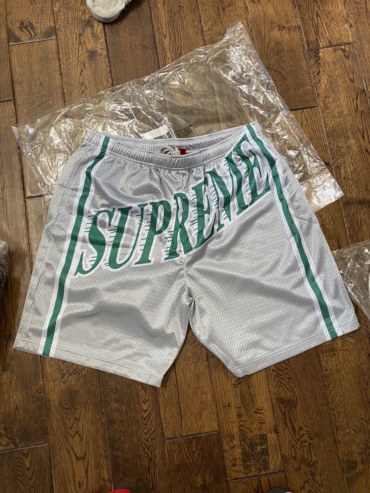 Supreme Slap Shot Baggy Mesh Shorts (M) | Grailed