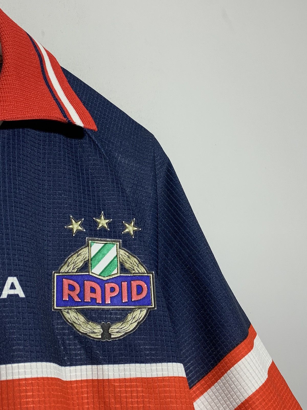 Diadora × Vintage Sk Rapid Wien 1998/99 Vintage Y2k Streetwear Football Shirt Size US XL / EU 56 / 4 - 4 Thumbnail