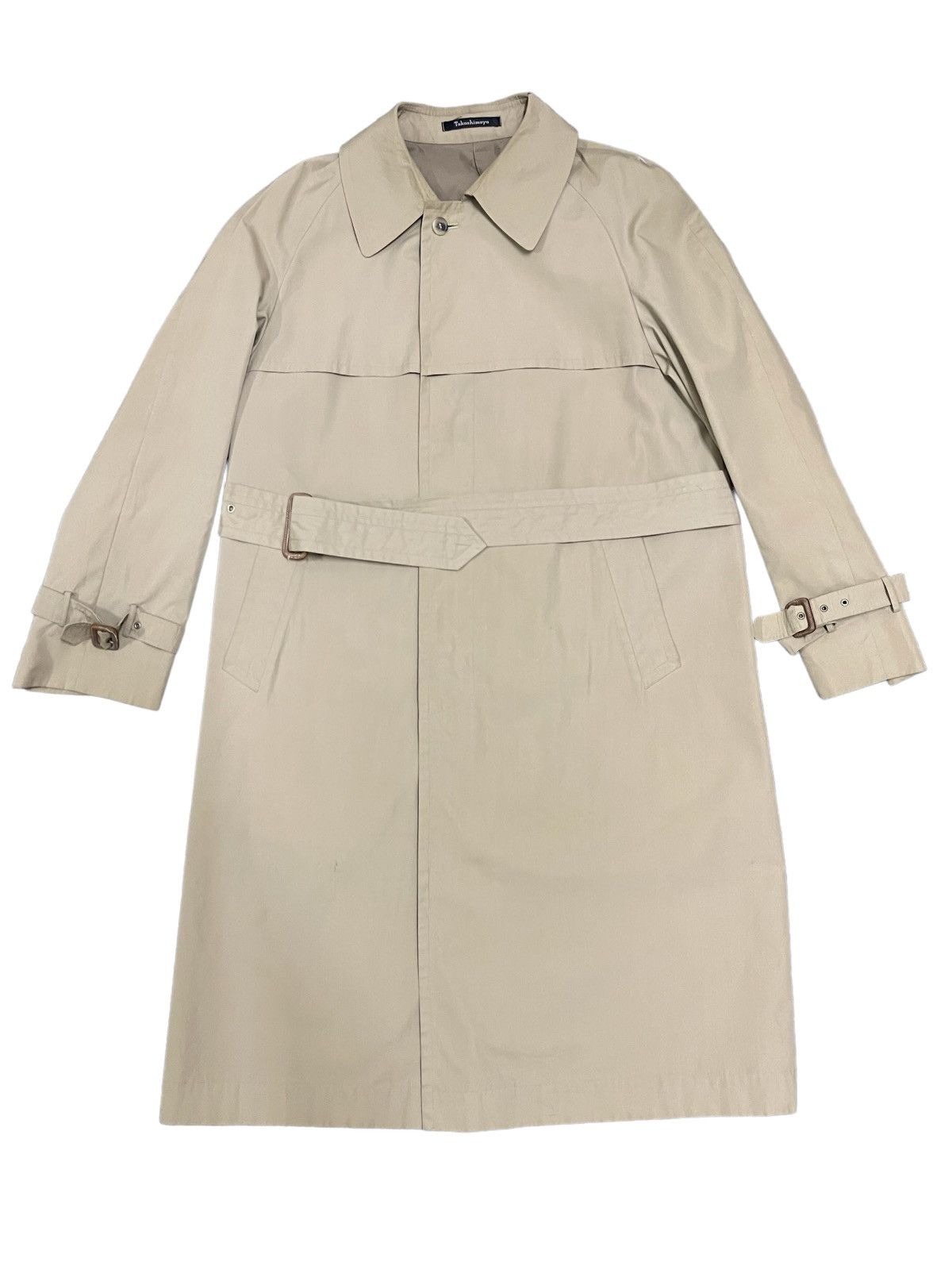 Beauty Beast Vintage Japanese Brand Takashimaya Trench Coat Size US M / EU 48-50 / 2 - 1 Thumbnail