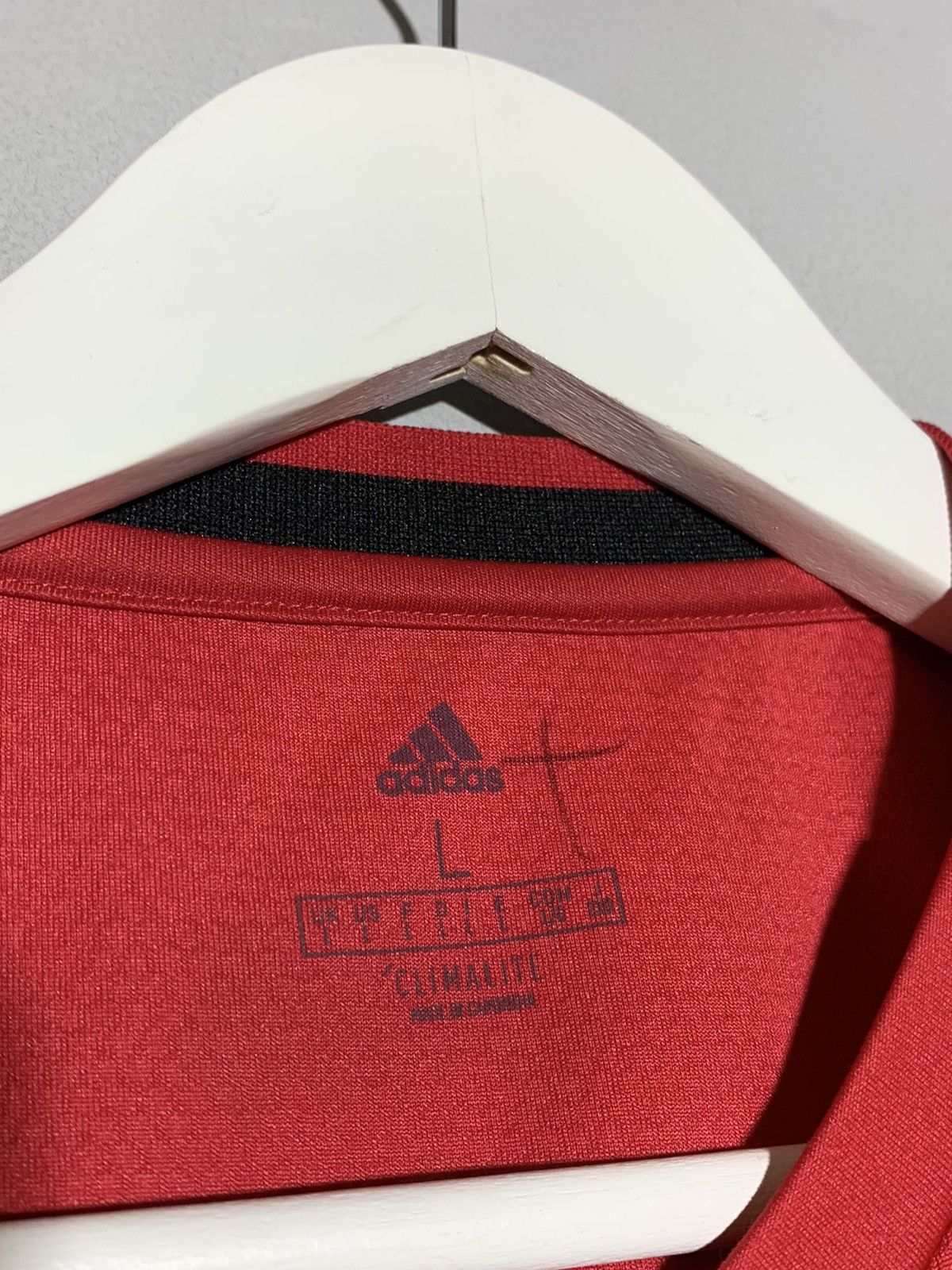 Adidas Manchester United 2019/20 Blokecore Y2k Football Shirt Size US L / EU 52-54 / 3 - 11 Thumbnail