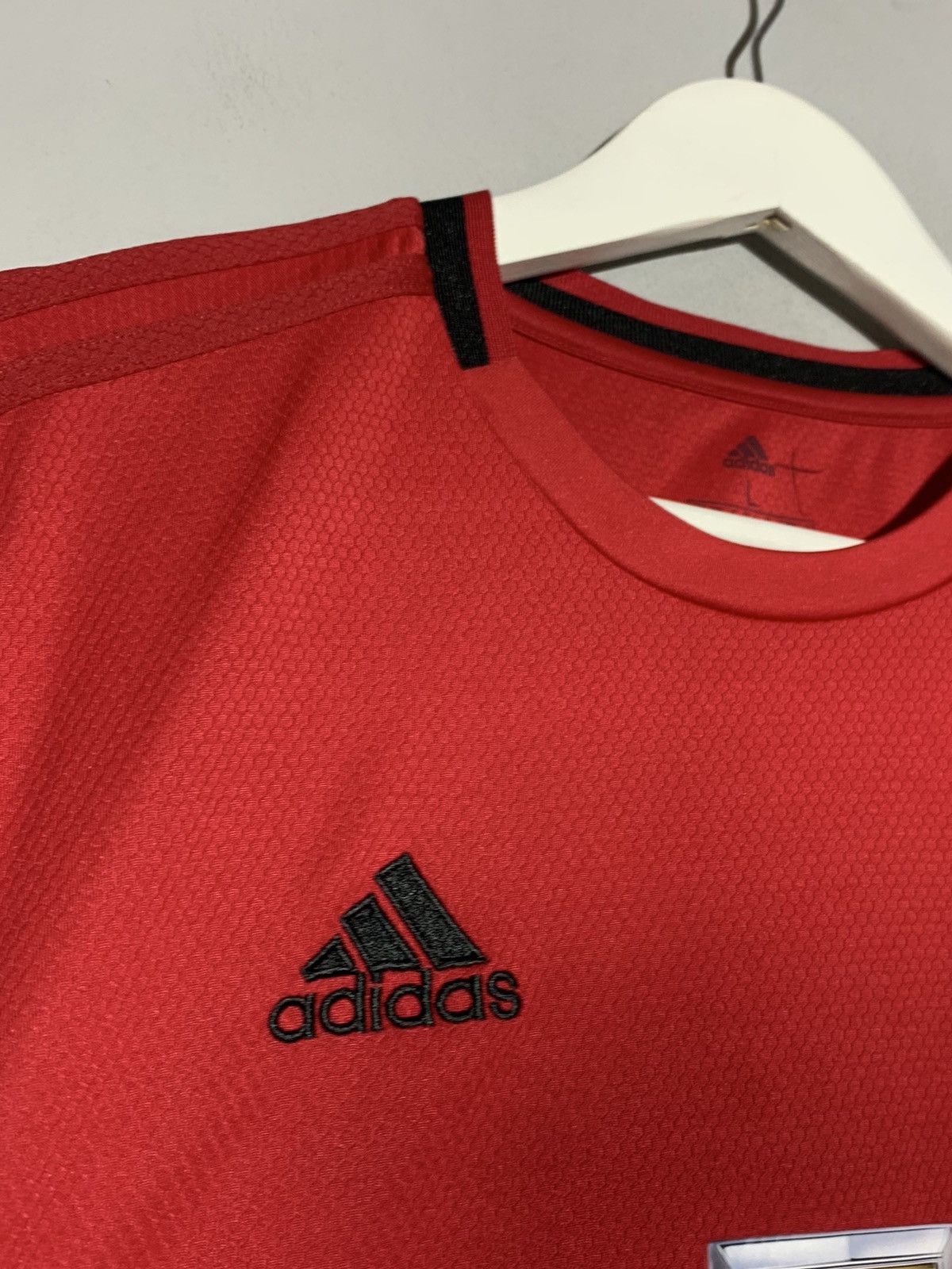 Adidas Manchester United 2019/20 Blokecore Y2k Football Shirt Size US L / EU 52-54 / 3 - 5 Thumbnail