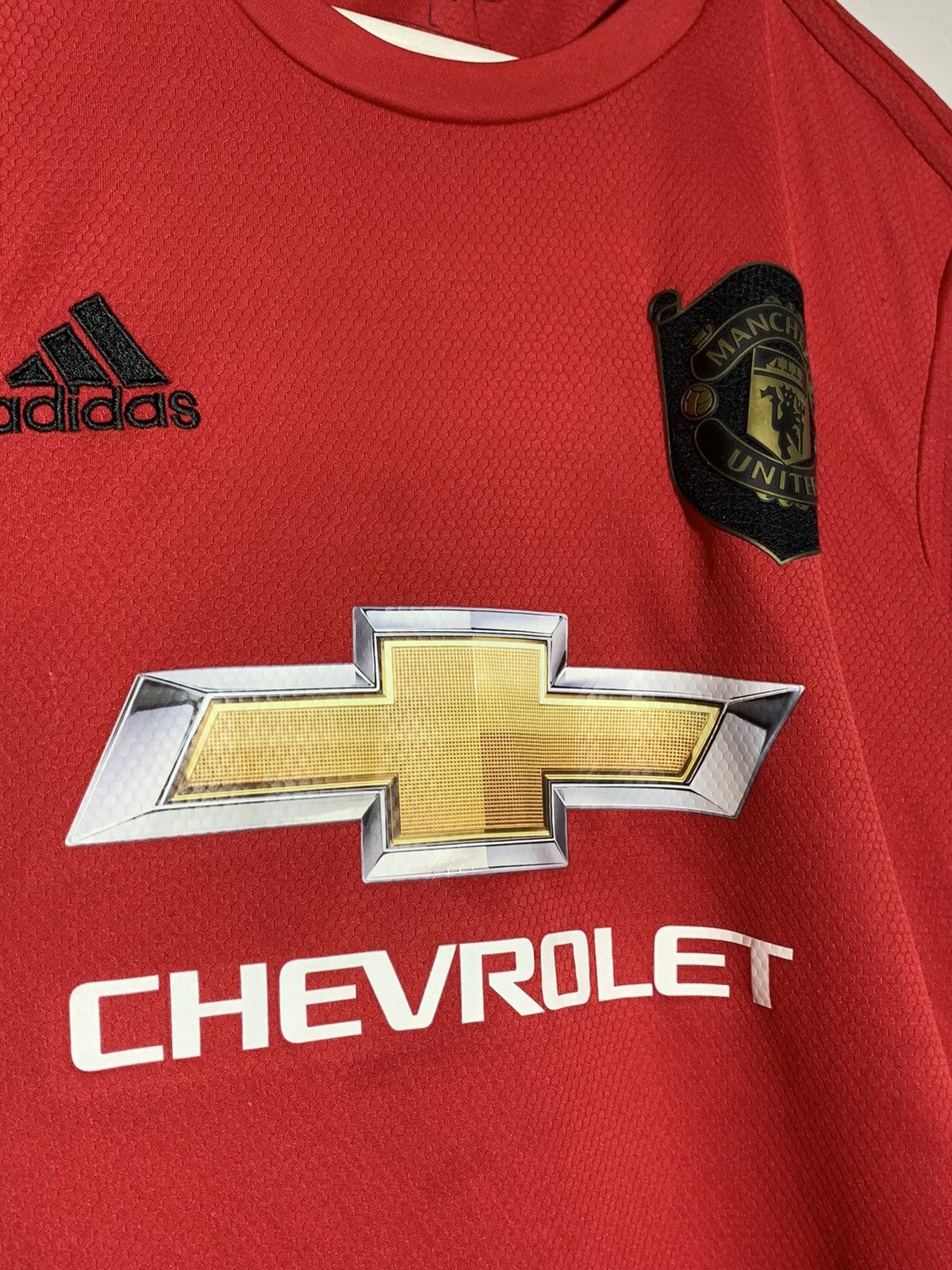 Adidas Manchester United 2019/20 Blokecore Y2k Football Shirt Size US L / EU 52-54 / 3 - 4 Thumbnail
