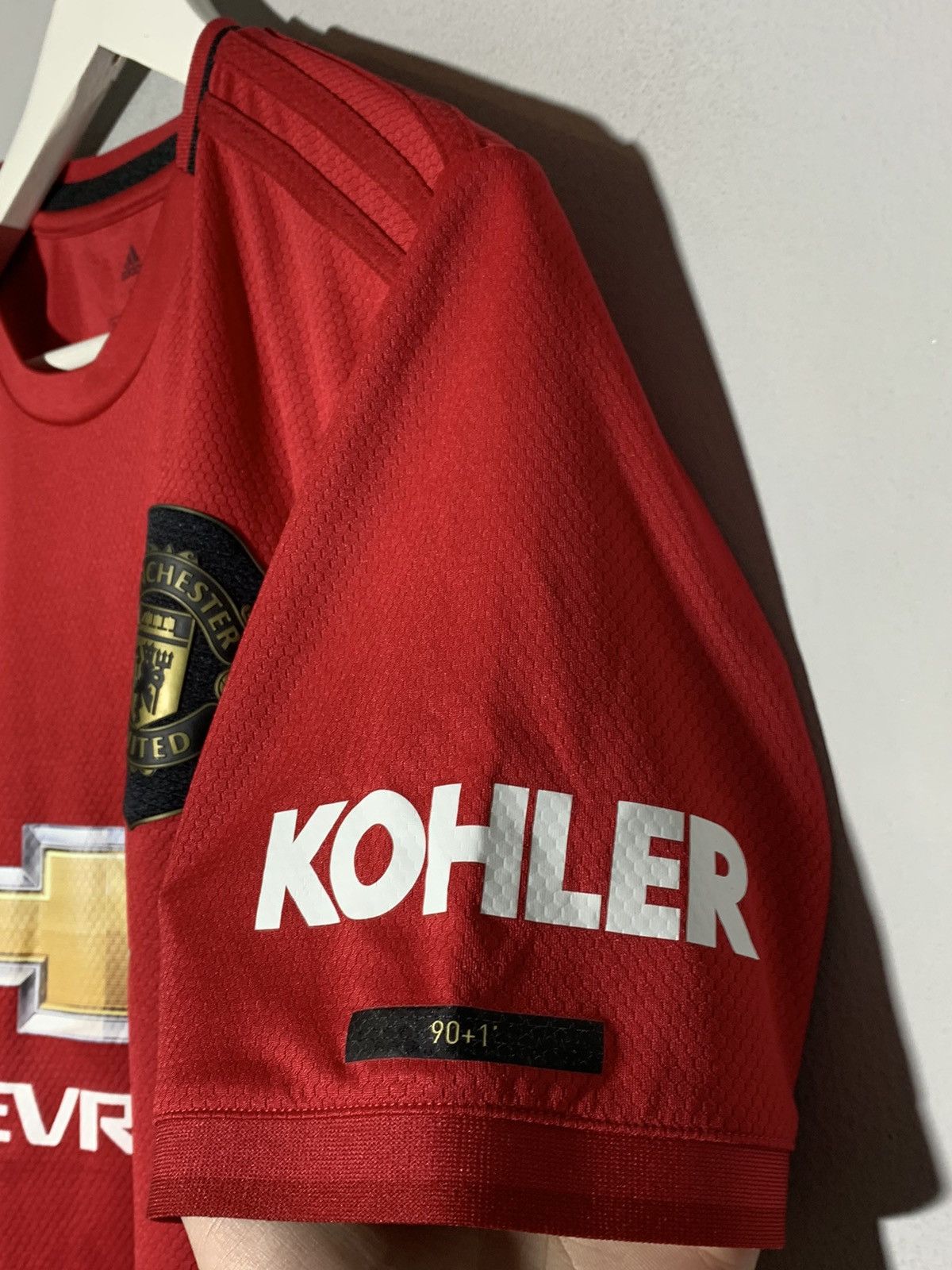 Adidas Manchester United 2019/20 Blokecore Y2k Football Shirt Size US L / EU 52-54 / 3 - 7 Thumbnail