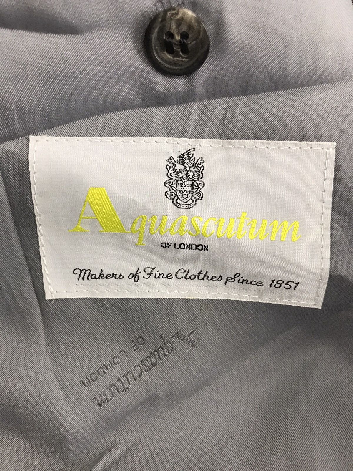 Aquascutum Aquascutum Of London Blazer Coat Nice Design Size 38S - 5 Thumbnail