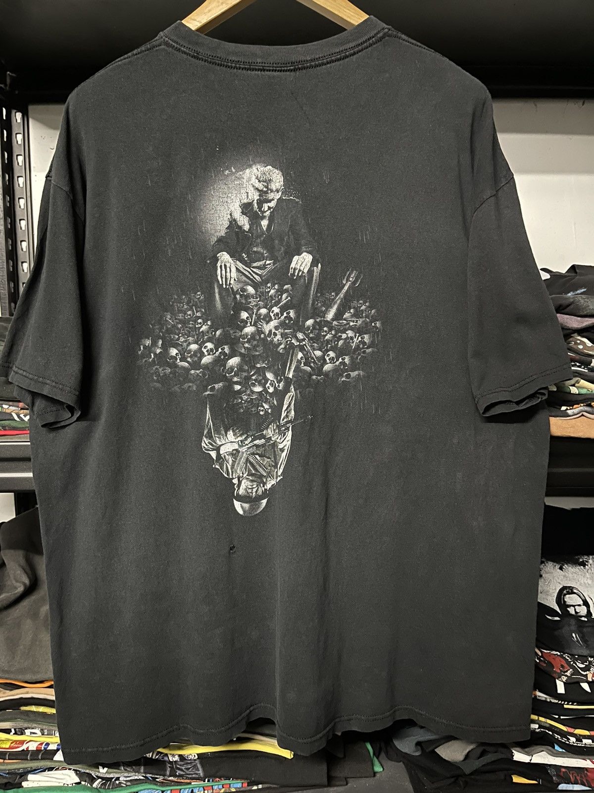 Band Tees Vintage Dying Fetus Descend Into Depravity Metal Faded Tee Size US XXL / EU 58 / 5 - 2 Thumbnail
