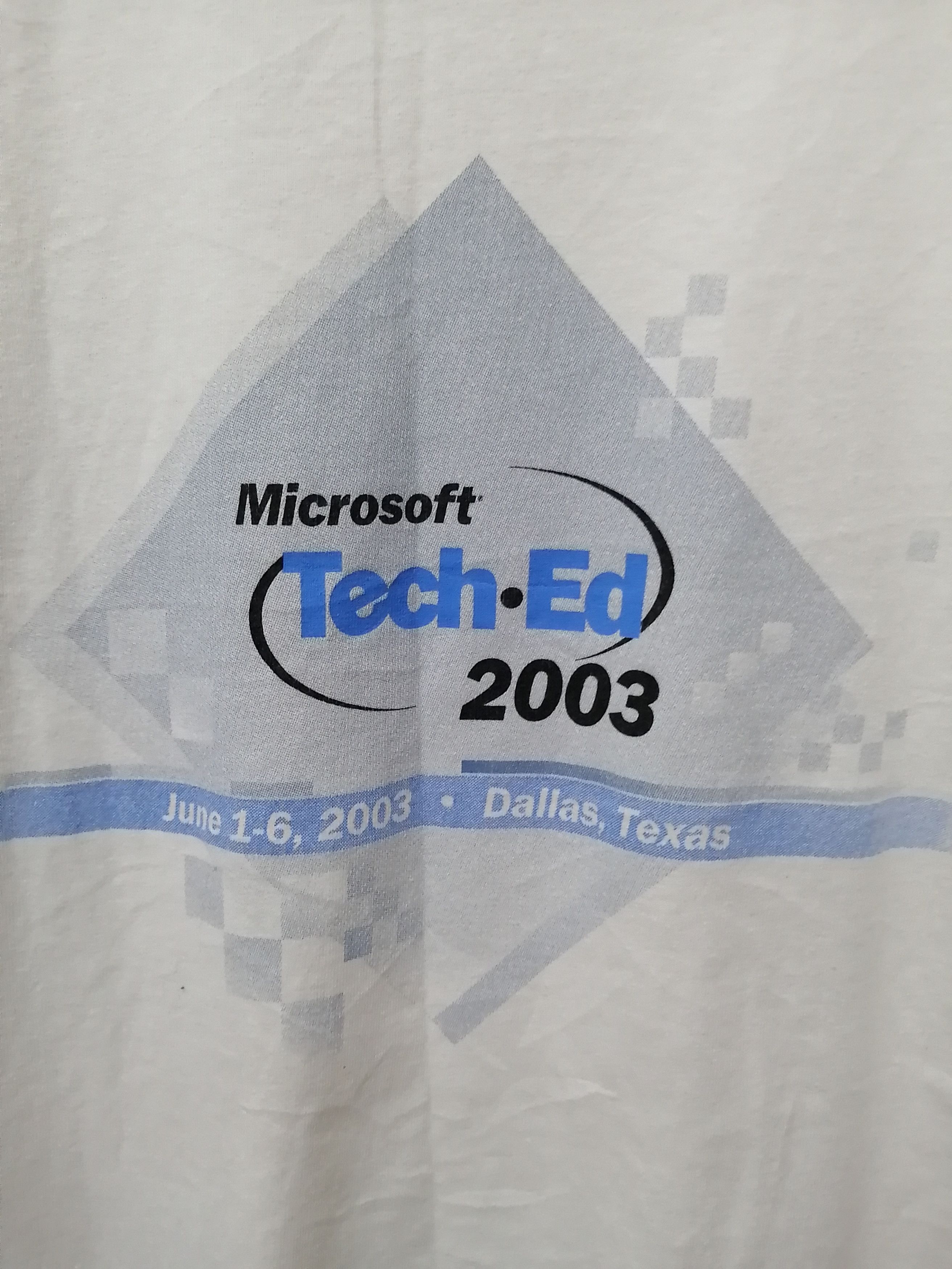 Vintage Vintage Microsoft Tech.Ed DELL 2003 Tshirt - Size L Size US L / EU 52-54 / 3 - 7 Thumbnail
